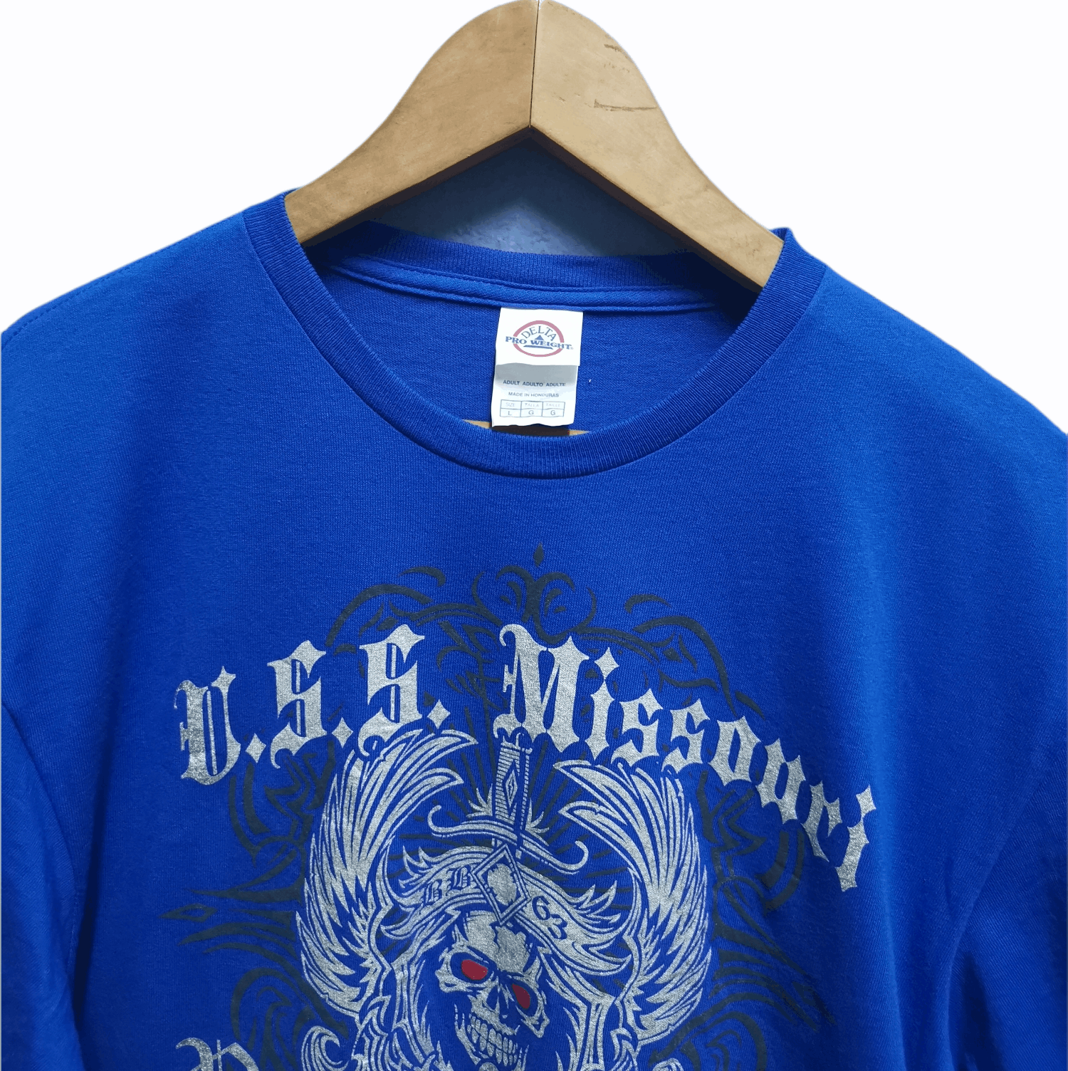 Vintage Nice Graphic Tees U.S.S Missouri Pearl Harbor Hawaii Size US L / EU 52-54 / 3 - 5 Thumbnail