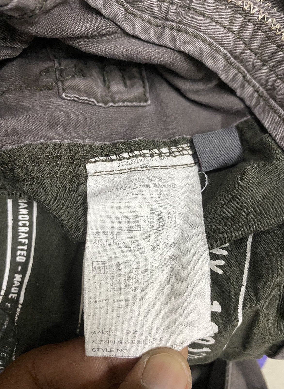 Esprit ESPRIT-CO DE CORP Cargo/Tactical Pants x Rare Size US 32 / EU 48 - 11 Thumbnail