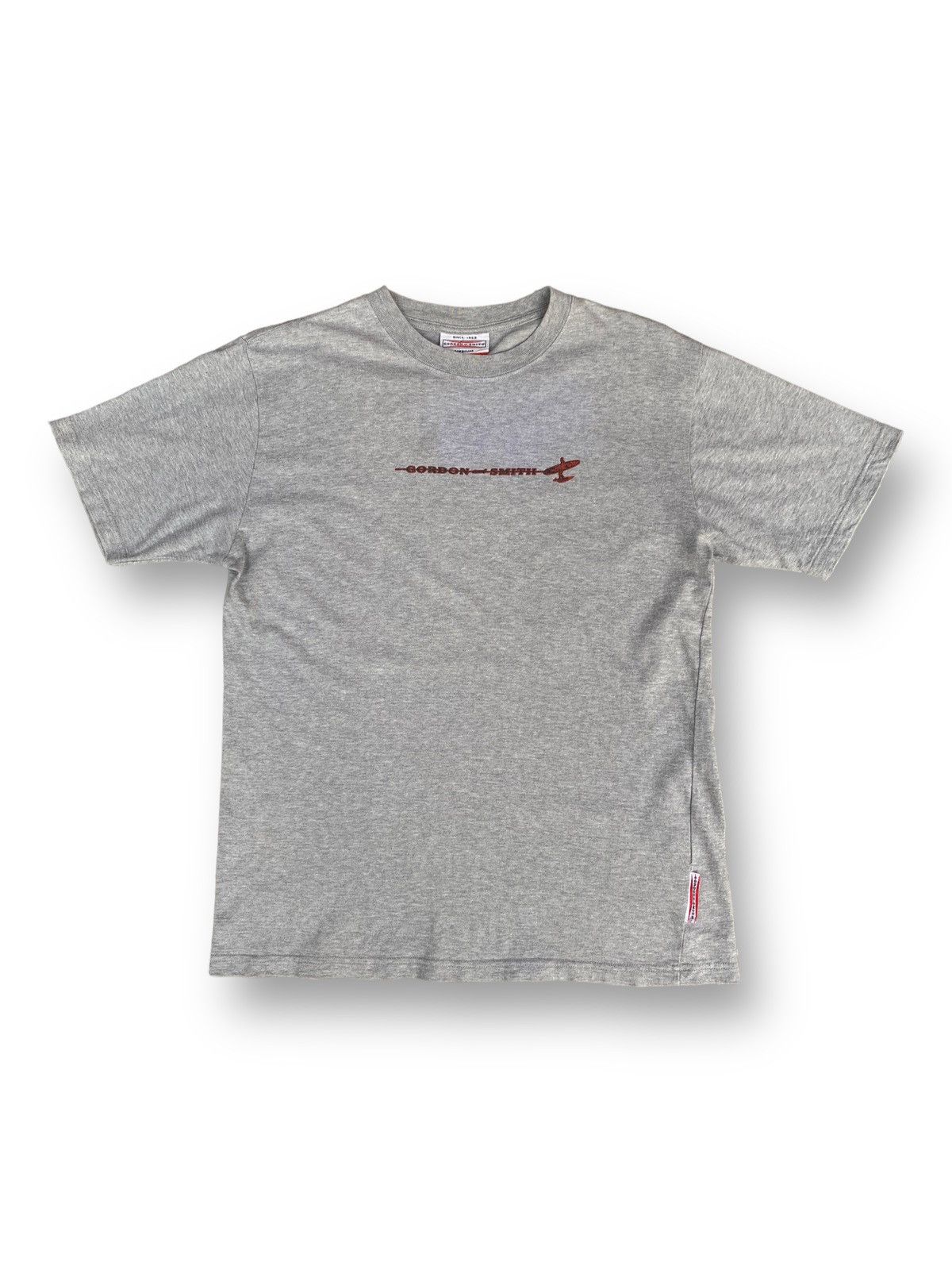 image of Powell Peralta x Skategang Vintage Gordon And Smith Pro Skater Surf Shirt. A10 in Grey (Size Medium