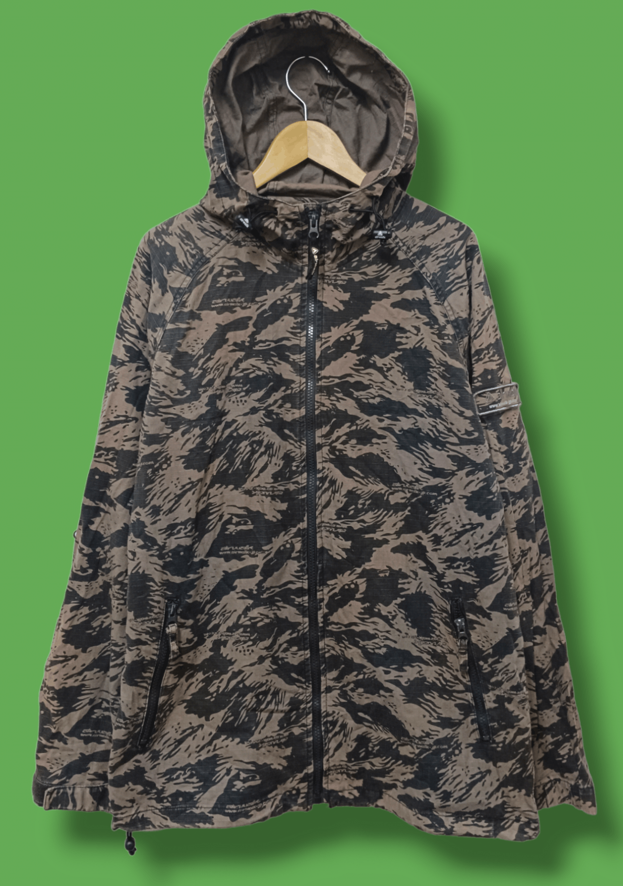 Airwalk Vintage Airwalk Camo Camouflage Jacket Size US M / EU 48-50 / 2 - 1 Thumbnail