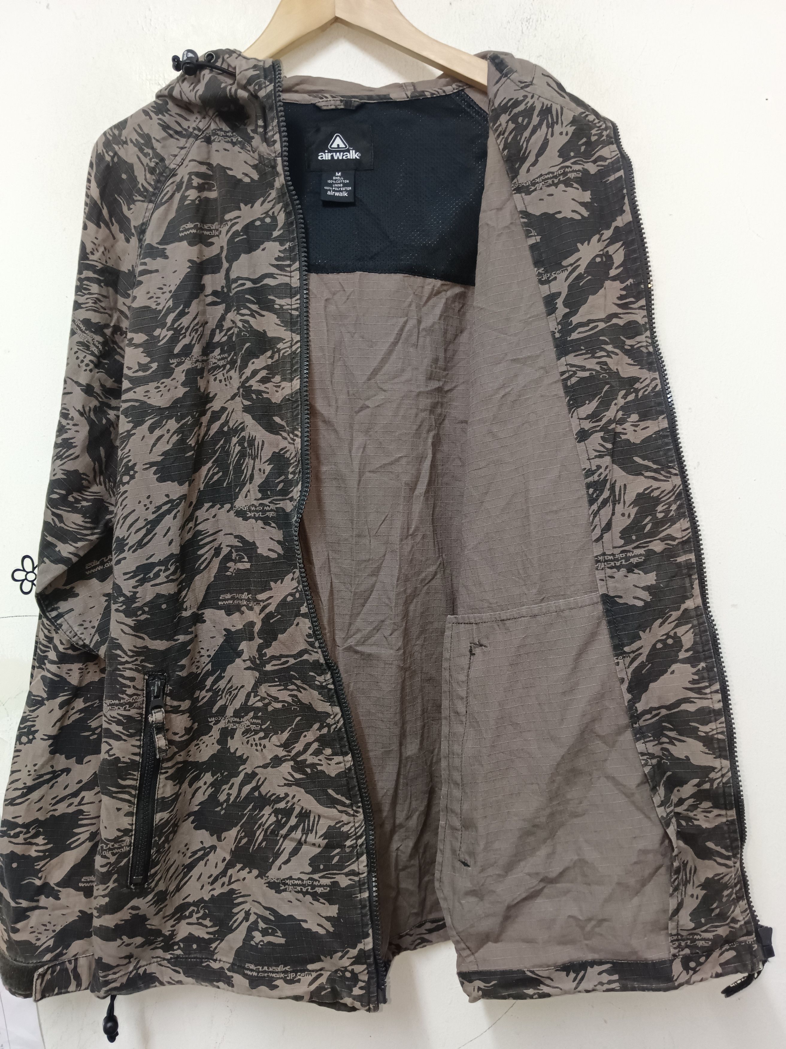 Airwalk Vintage Airwalk Camo Camouflage Jacket Size US M / EU 48-50 / 2 - 8 Thumbnail