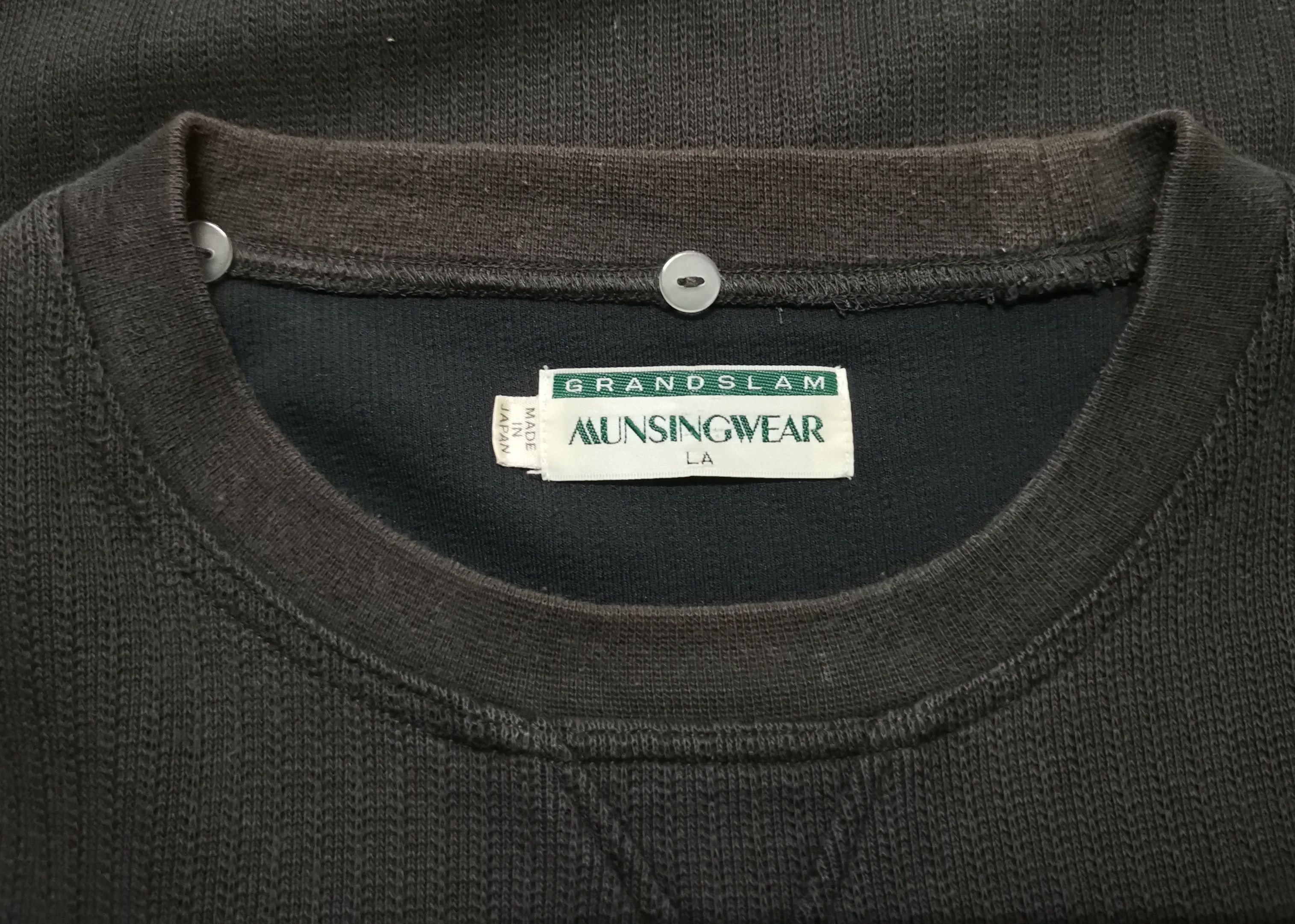 Grand Slam × Vintage Vintage Grand Slam Munsingwear Sweatshirt Big Logo Spellout Size US L / EU 52-54 / 3 - 4 Thumbnail