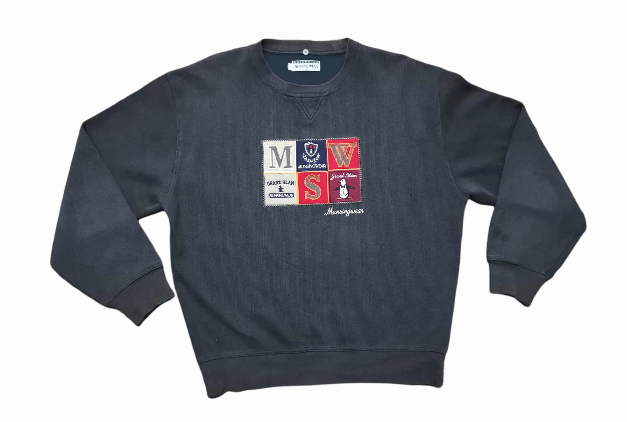 Vintage Grand Slam Munsingwear Sweatshirt Big Logo Spellout