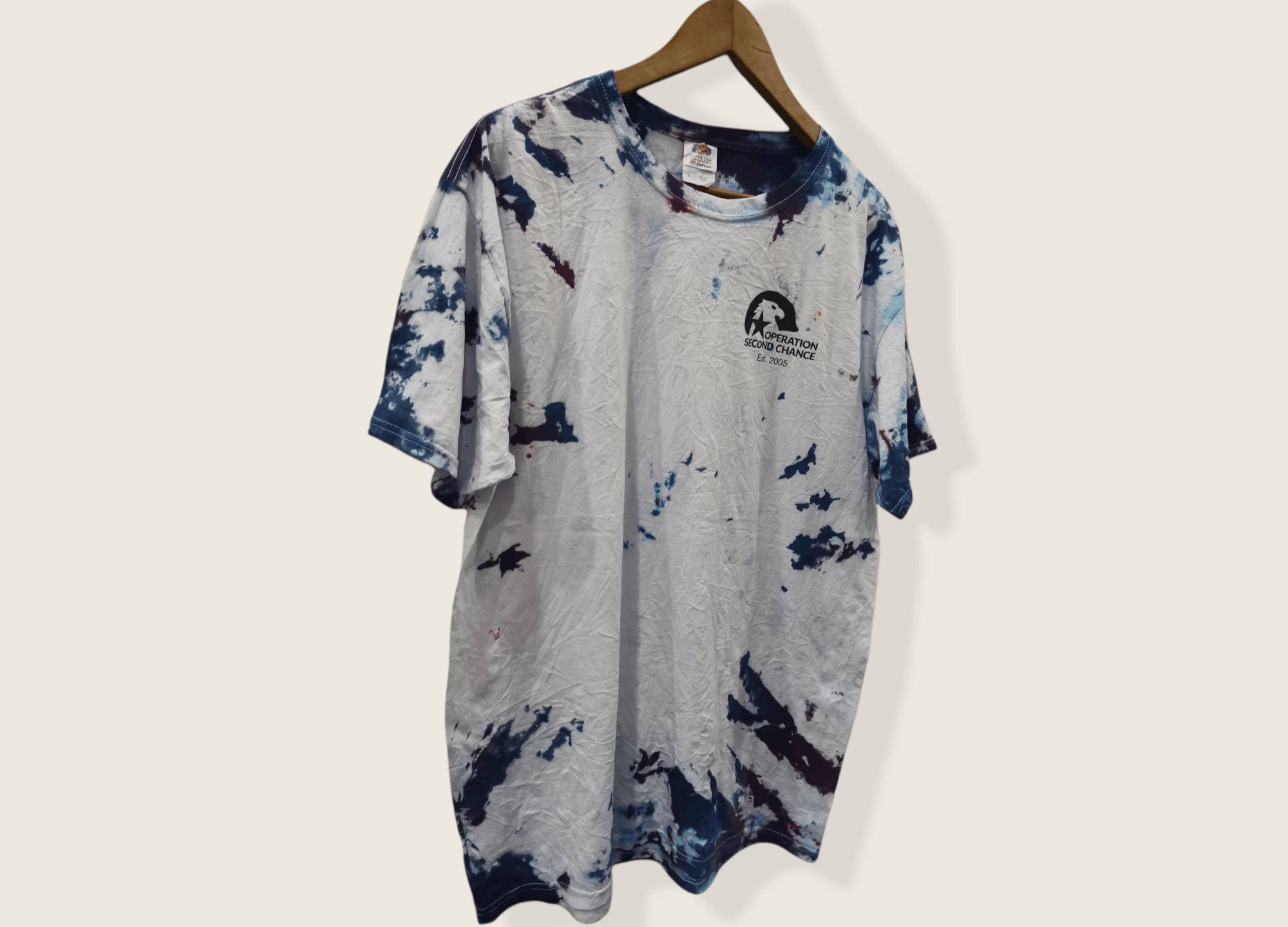 Fruit Of The Loom Vintage Operation Second Chance Tie-Dye Shirt x Custom Size US L / EU 52-54 / 3 - 3 Thumbnail