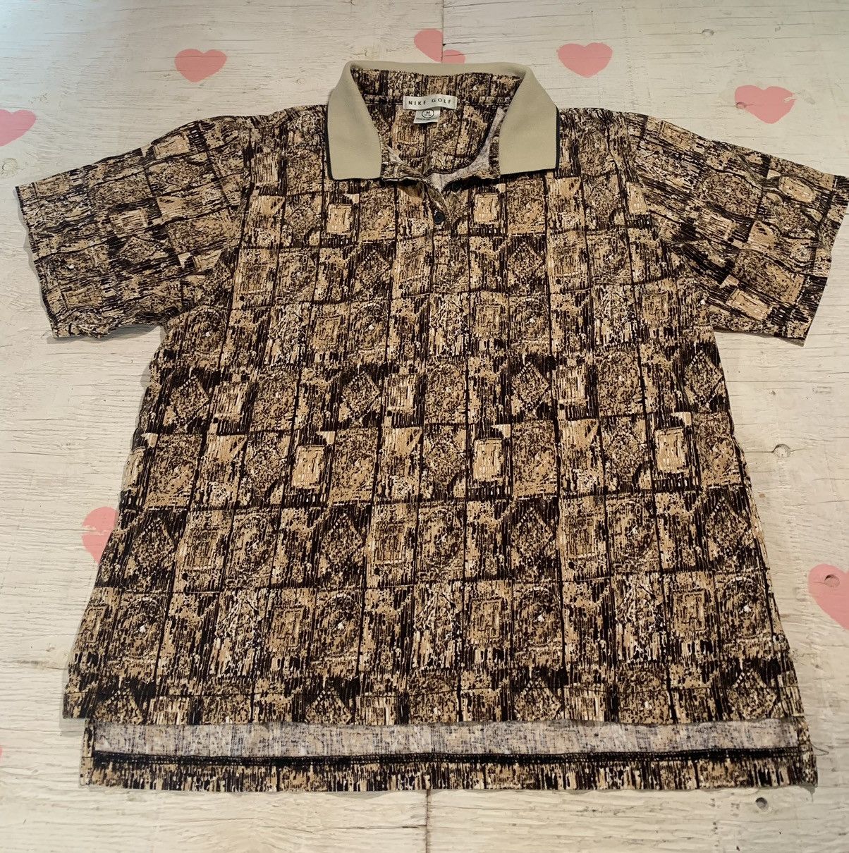 Nike × Vintage Vintage 90’s Nike Golf Polo Size US M / EU 48-50 / 2 - 1 Thumbnail