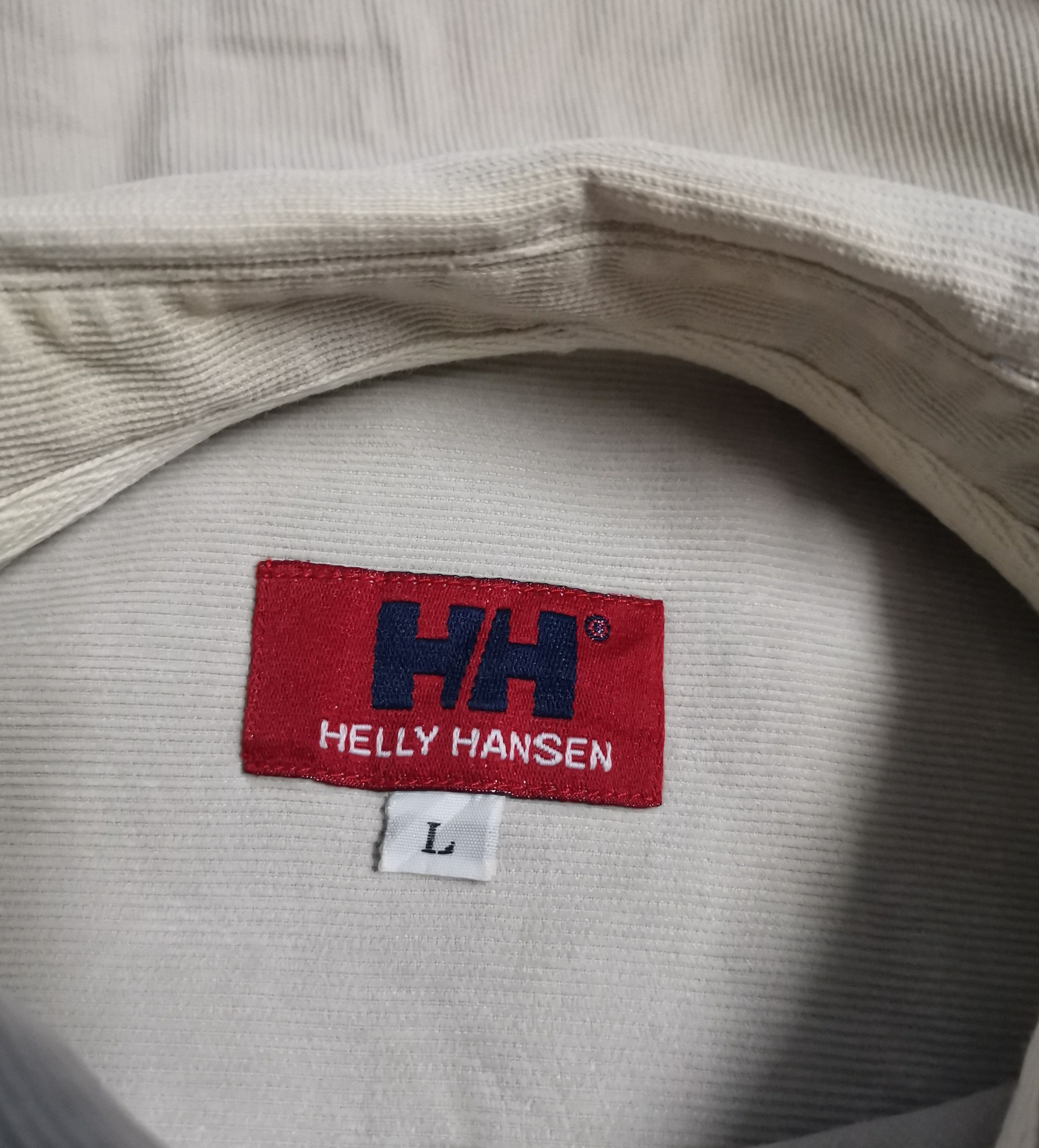 Helly Hansen Helly Hanson Curdoroy Long Sleeves Button Ups Shirt Size US L / EU 52-54 / 3 - 6 Thumbnail