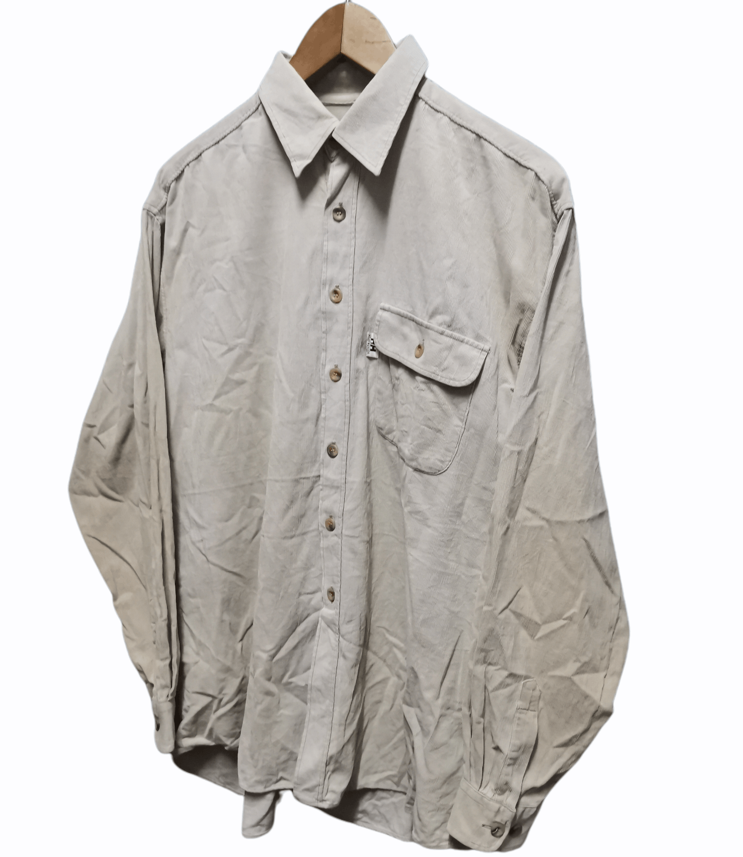 Helly Hansen Helly Hanson Curdoroy Long Sleeves Button Ups Shirt Size US L / EU 52-54 / 3 - 3 Thumbnail