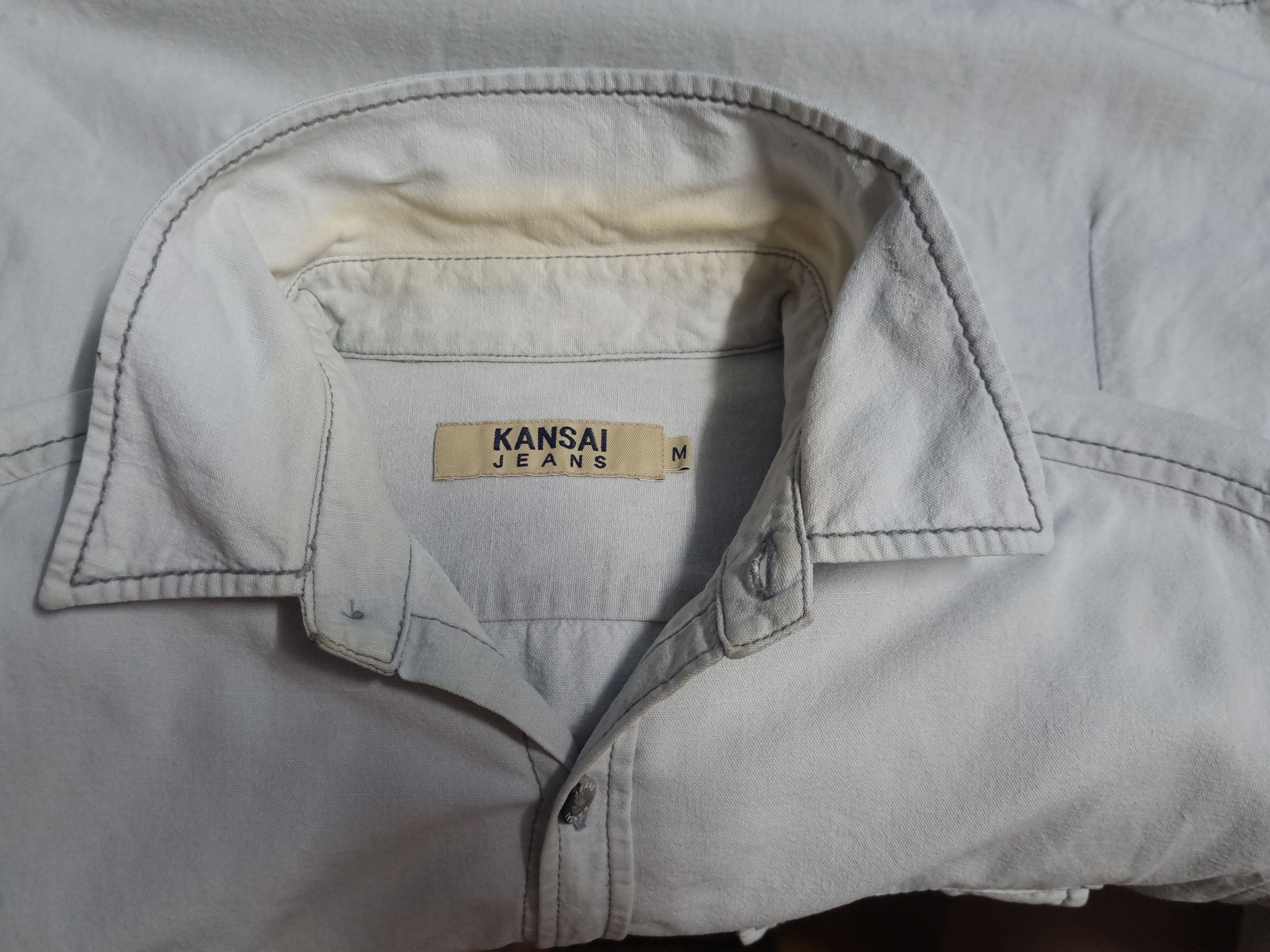 Japanese Brand 🔥JAPANESE BRAND🔥Kansai Jeans Long Sleeve Button Ups Size US M / EU 48-50 / 2 - 9 Thumbnail