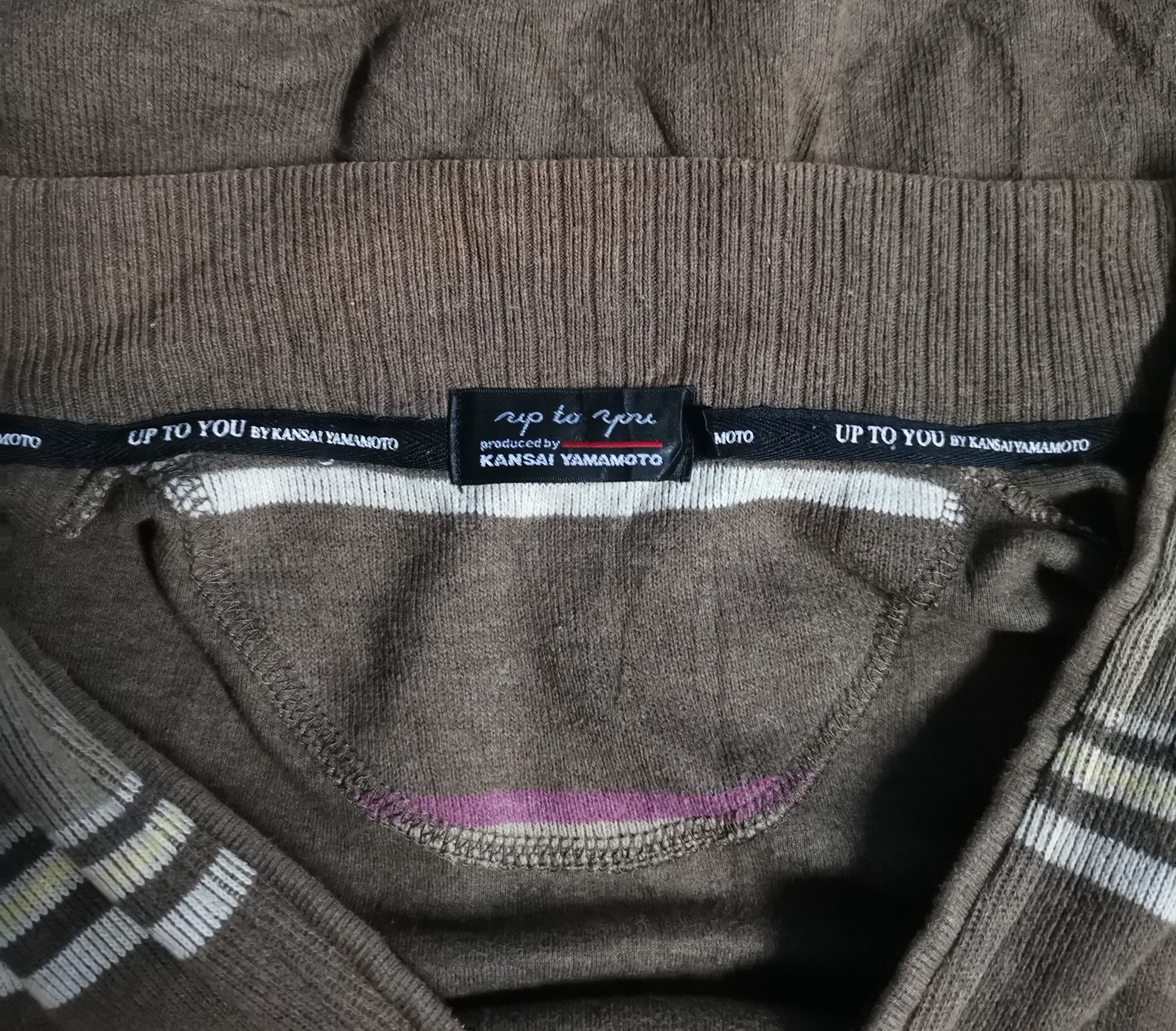 Japanese Brand × Kansai Yamamoto Up To You By Kansai Yamamoto Zipper Knitwear Size US L / EU 52-54 / 3 - 7 Thumbnail