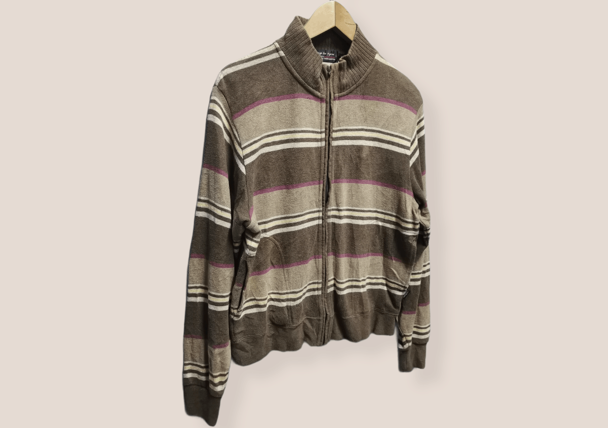 Japanese Brand × Kansai Yamamoto Up To You By Kansai Yamamoto Zipper Knitwear Size US L / EU 52-54 / 3 - 3 Thumbnail