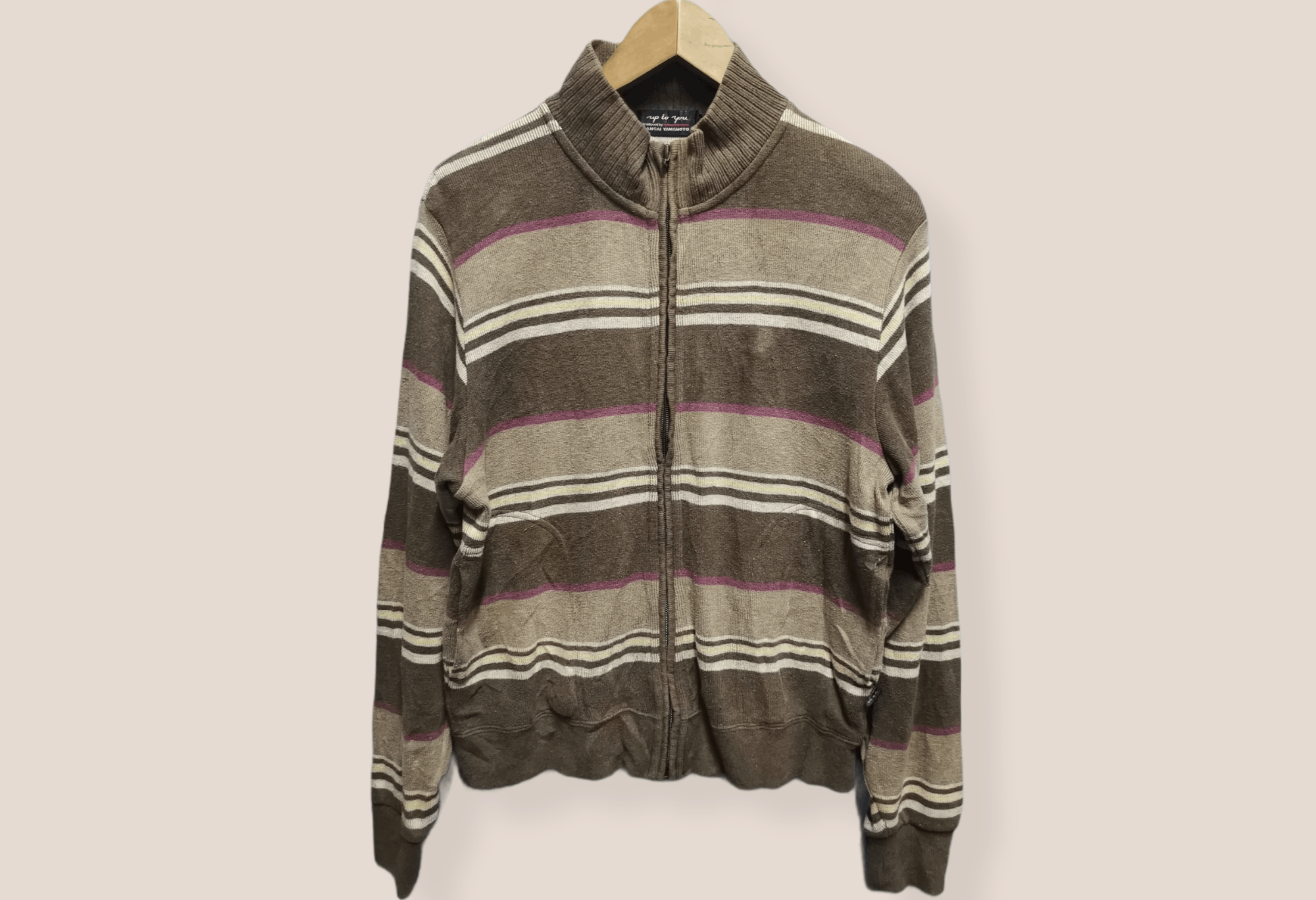 Japanese Brand × Kansai Yamamoto Up To You By Kansai Yamamoto Zipper Knitwear Size US L / EU 52-54 / 3 - 1 Thumbnail