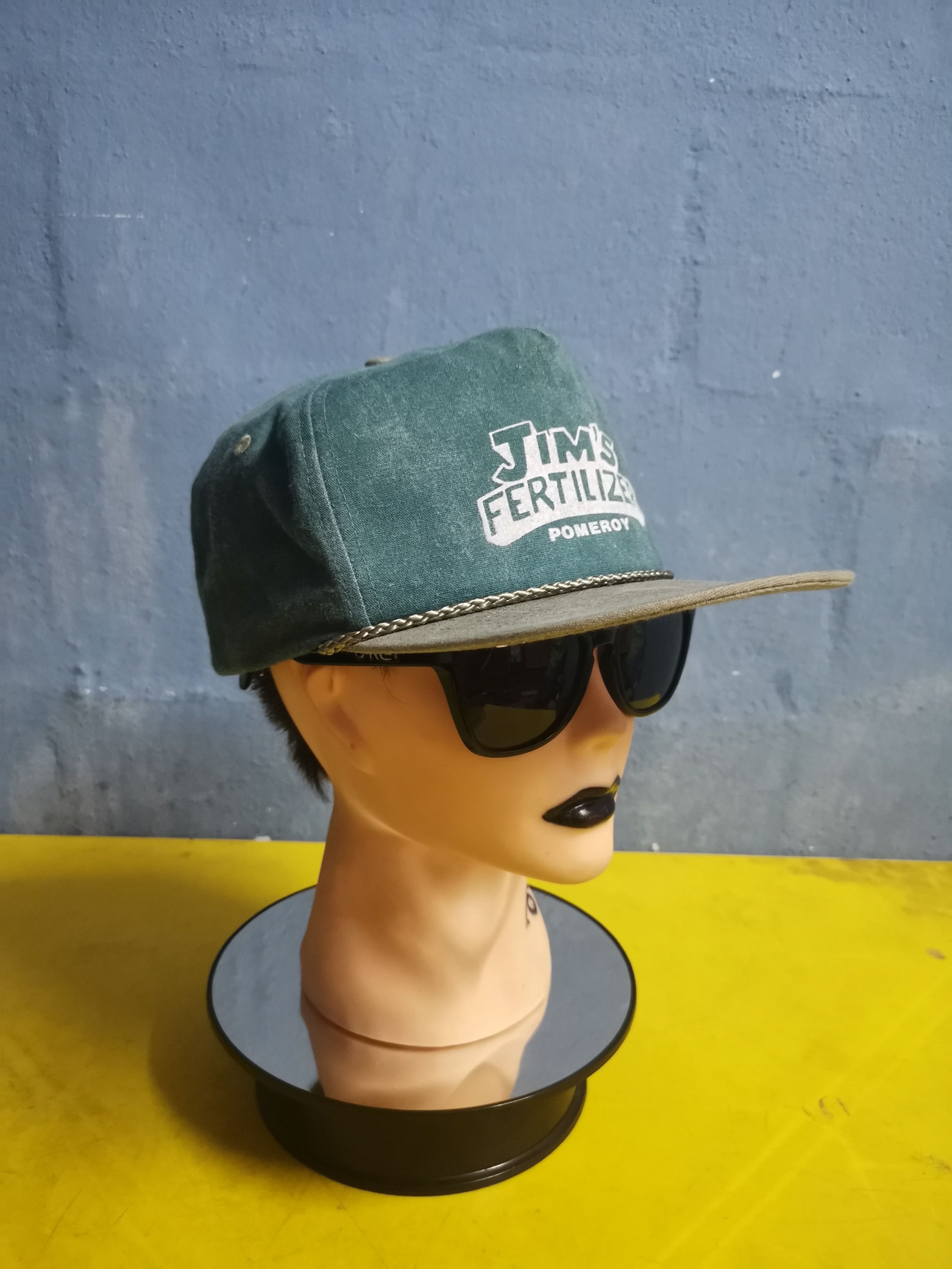 Vintage 🔥September Deal🔥Vintage Jim's Fertilizer Pomeroy Snapback Size ONE SIZE - 2 Thumbnail