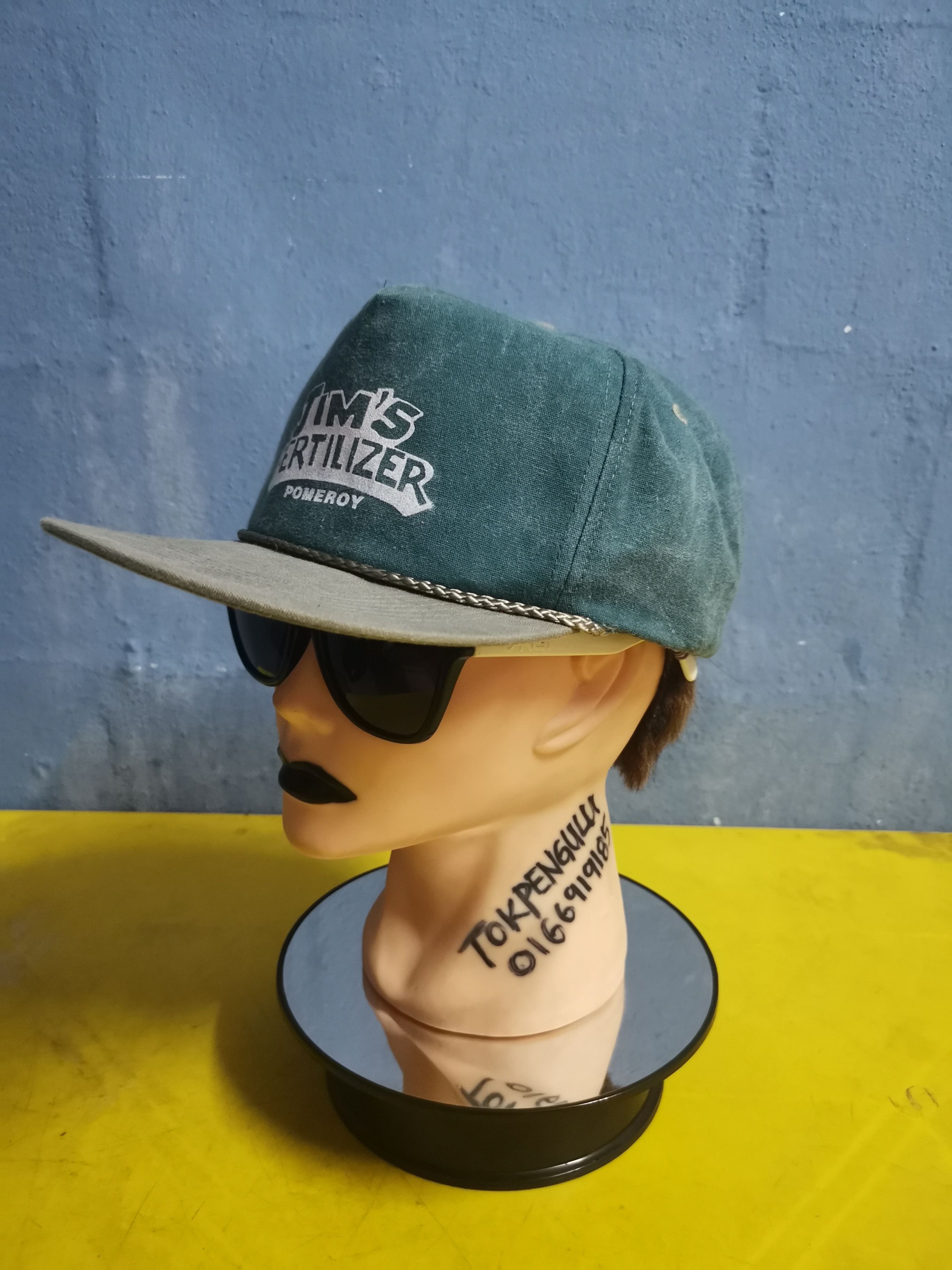 Vintage 🔥September Deal🔥Vintage Jim's Fertilizer Pomeroy Snapback Size ONE SIZE - 3 Thumbnail