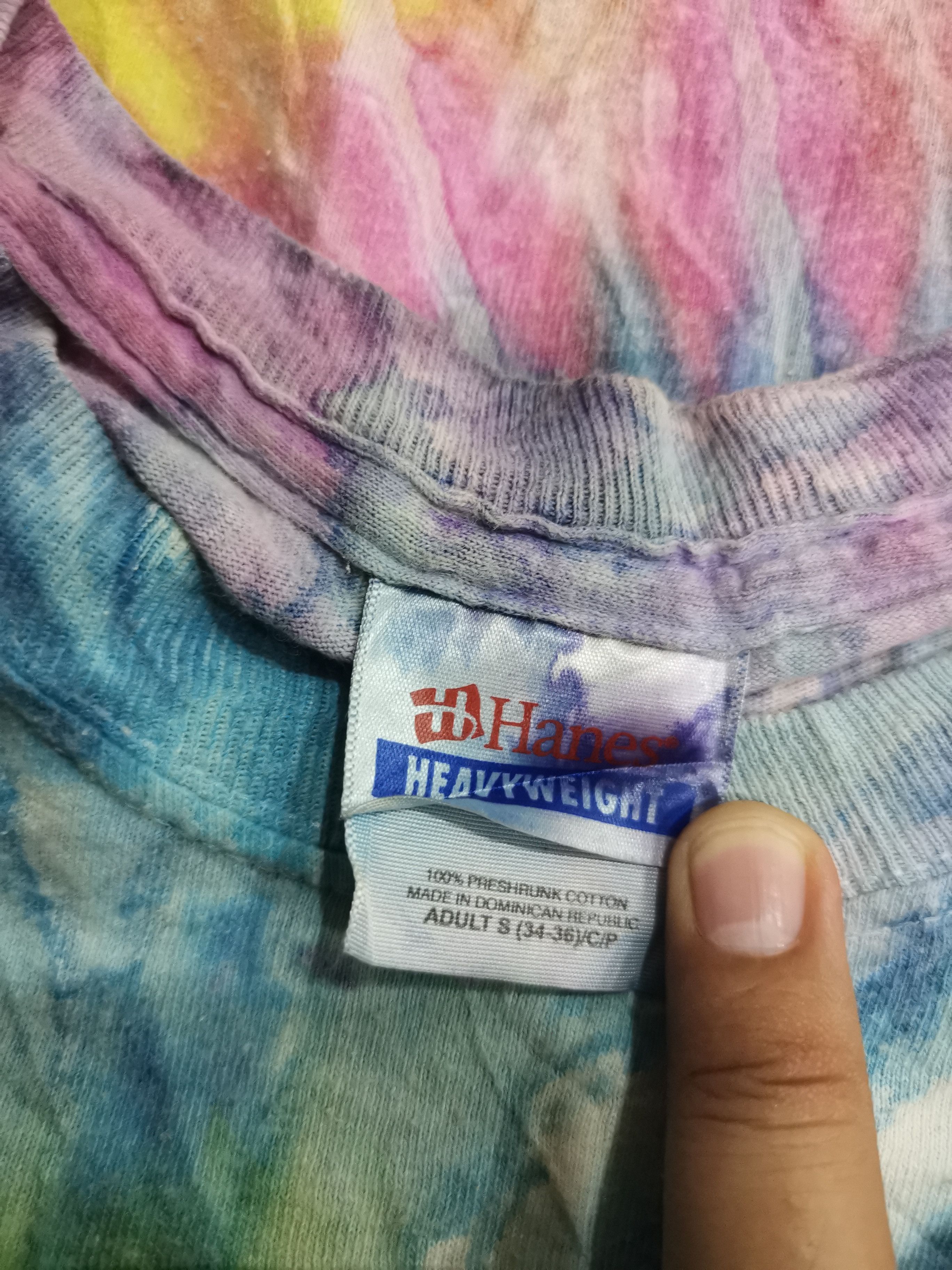 Hanes Vintage BHS Anchor Tie-Dye Shirt x Custom Size US S / EU 44-46 / 1 - 5 Thumbnail