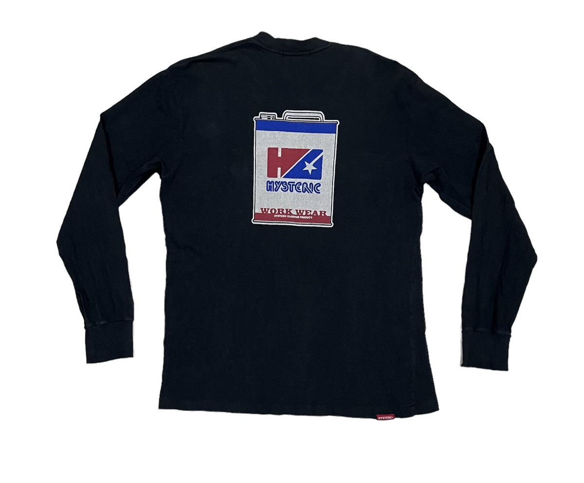 Hysteric Glamour Vintage HYSTERIC GLAMOUR Long Sleeve Shirt Size US L / EU 52-54 / 3 - 1 Thumbnail