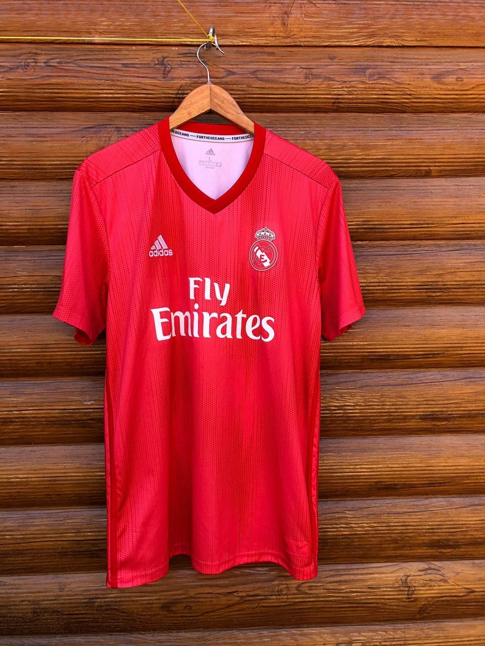 Adidas Adidas Parley FC Real Madrid 2018/19 Third Soccer Jersey Size US L / EU 52-54 / 3 - 1 Thumbnail