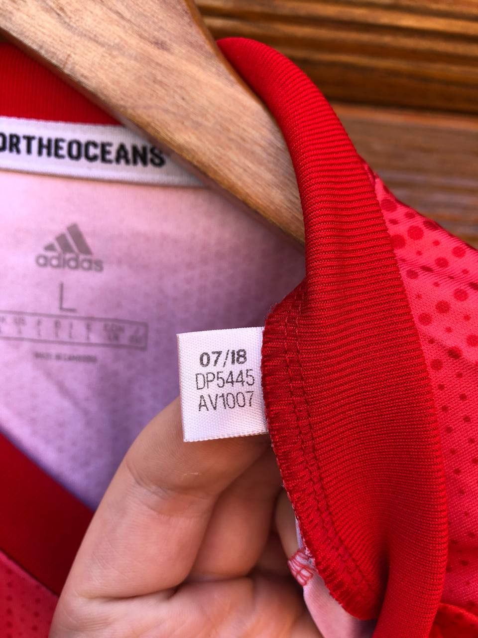 Adidas Adidas Parley FC Real Madrid 2018/19 Third Soccer Jersey Size US L / EU 52-54 / 3 - 7 Thumbnail