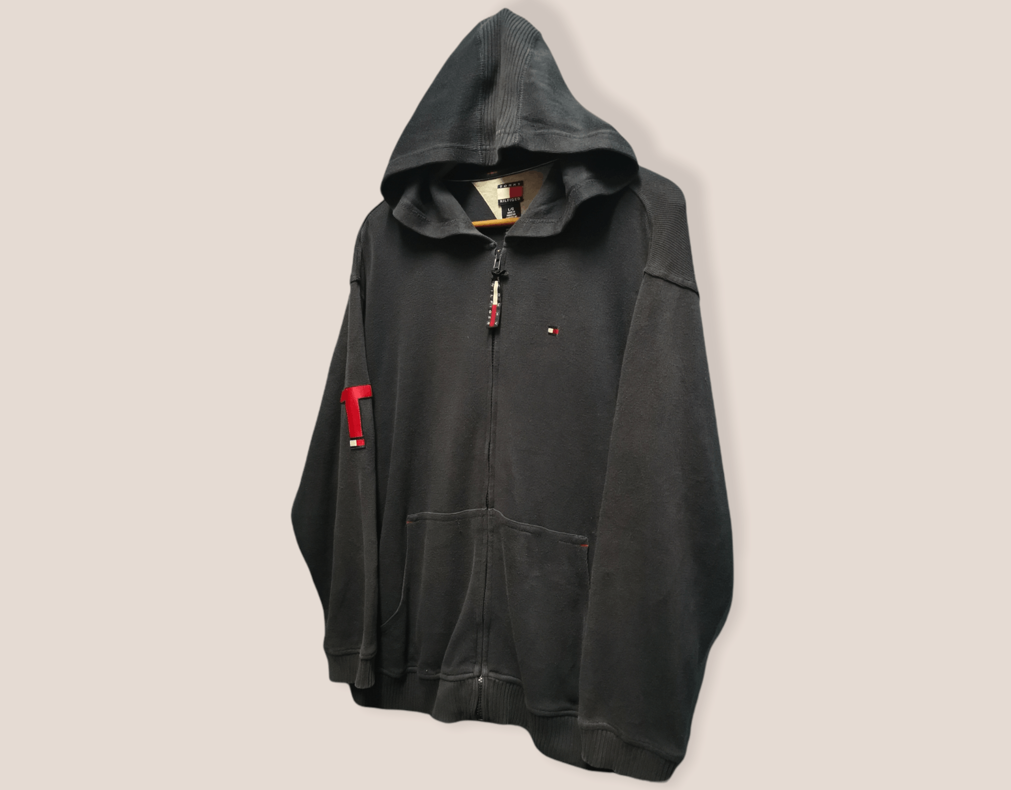 Tommy Hilfiger Tommy Hilfiger Zippered Hoodie Size US L / EU 52-54 / 3 - 2 Thumbnail