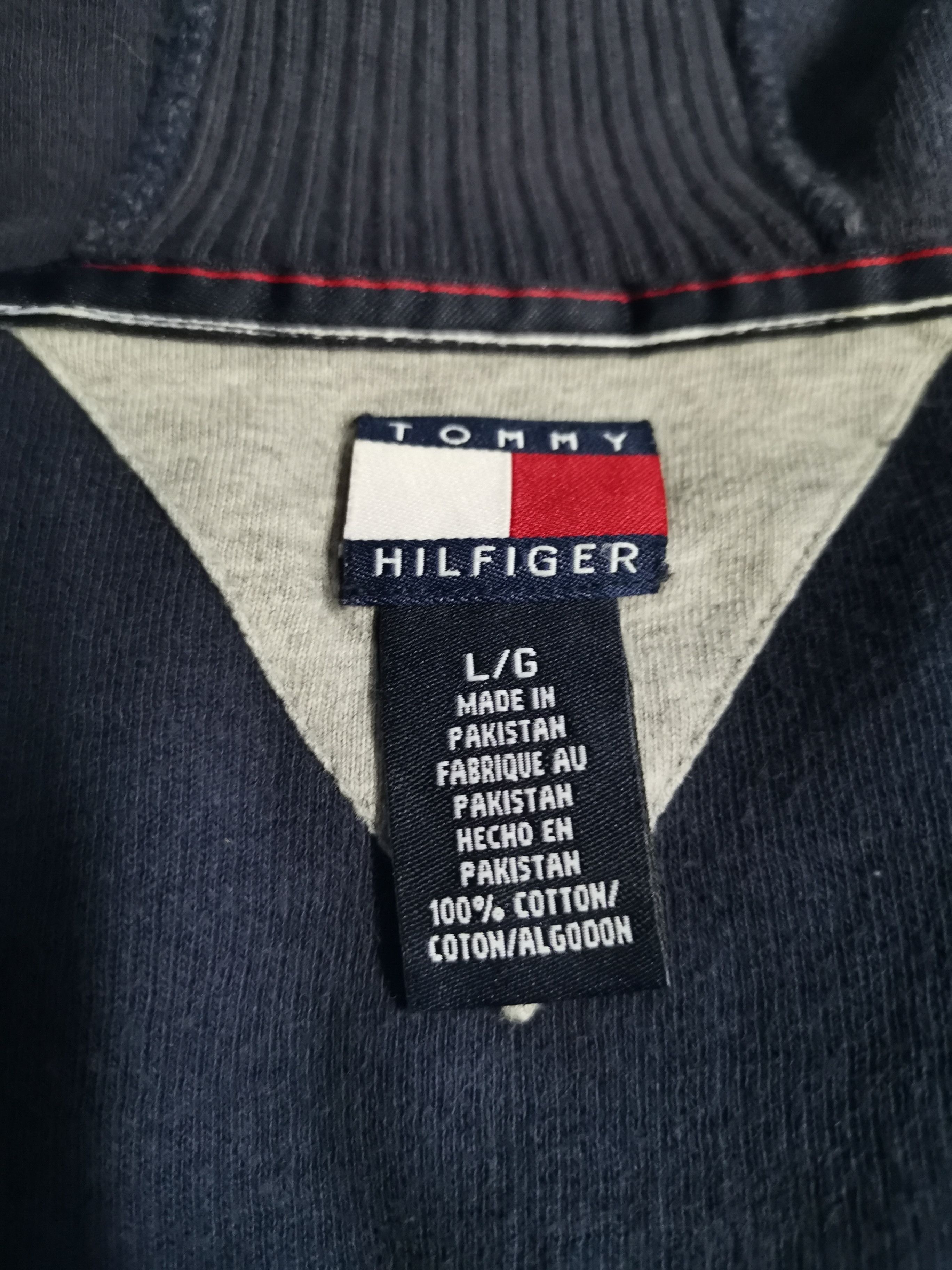 Tommy Hilfiger Tommy Hilfiger Zippered Hoodie Size US L / EU 52-54 / 3 - 6 Thumbnail