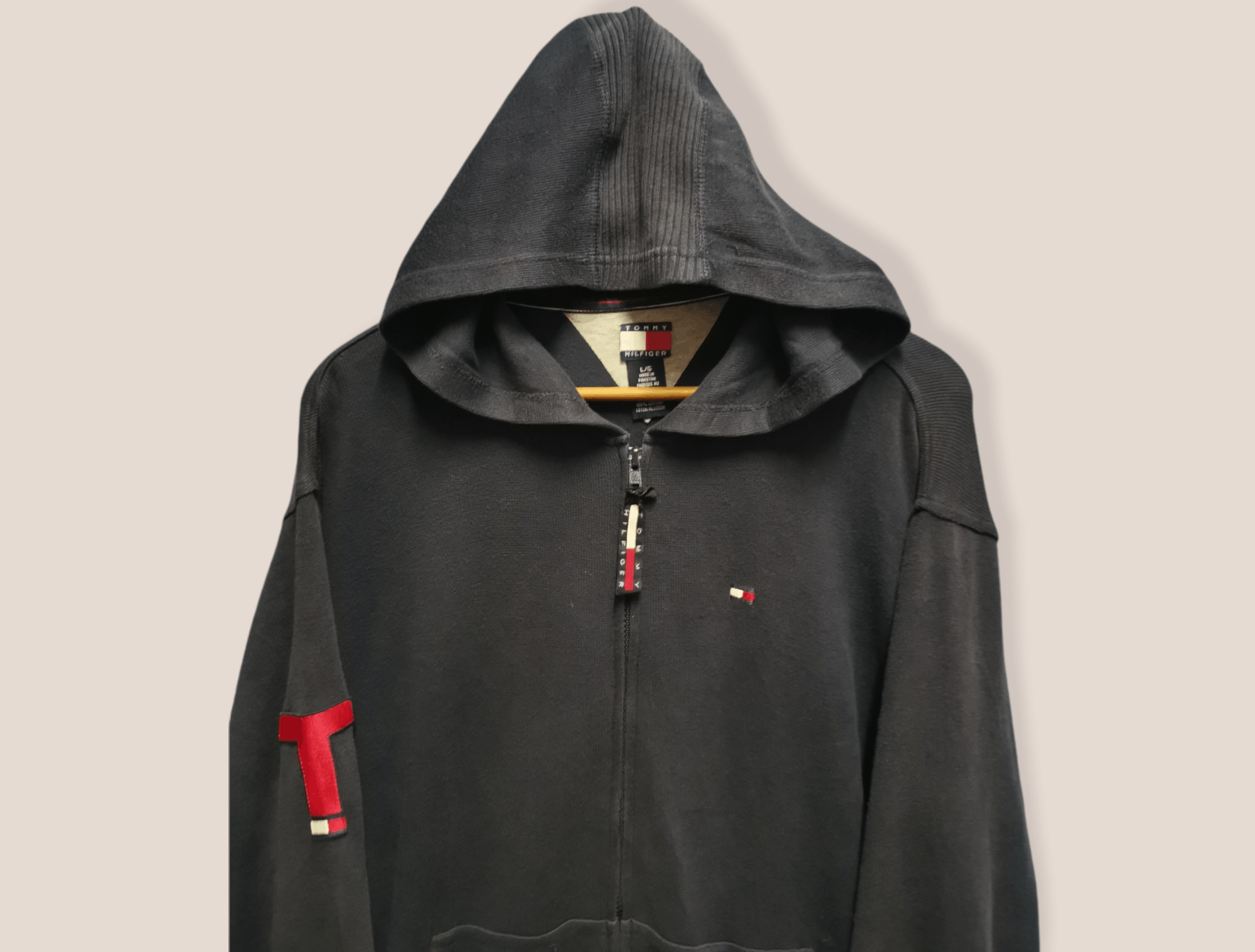 Tommy Hilfiger Tommy Hilfiger Zippered Hoodie Size US L / EU 52-54 / 3 - 5 Thumbnail