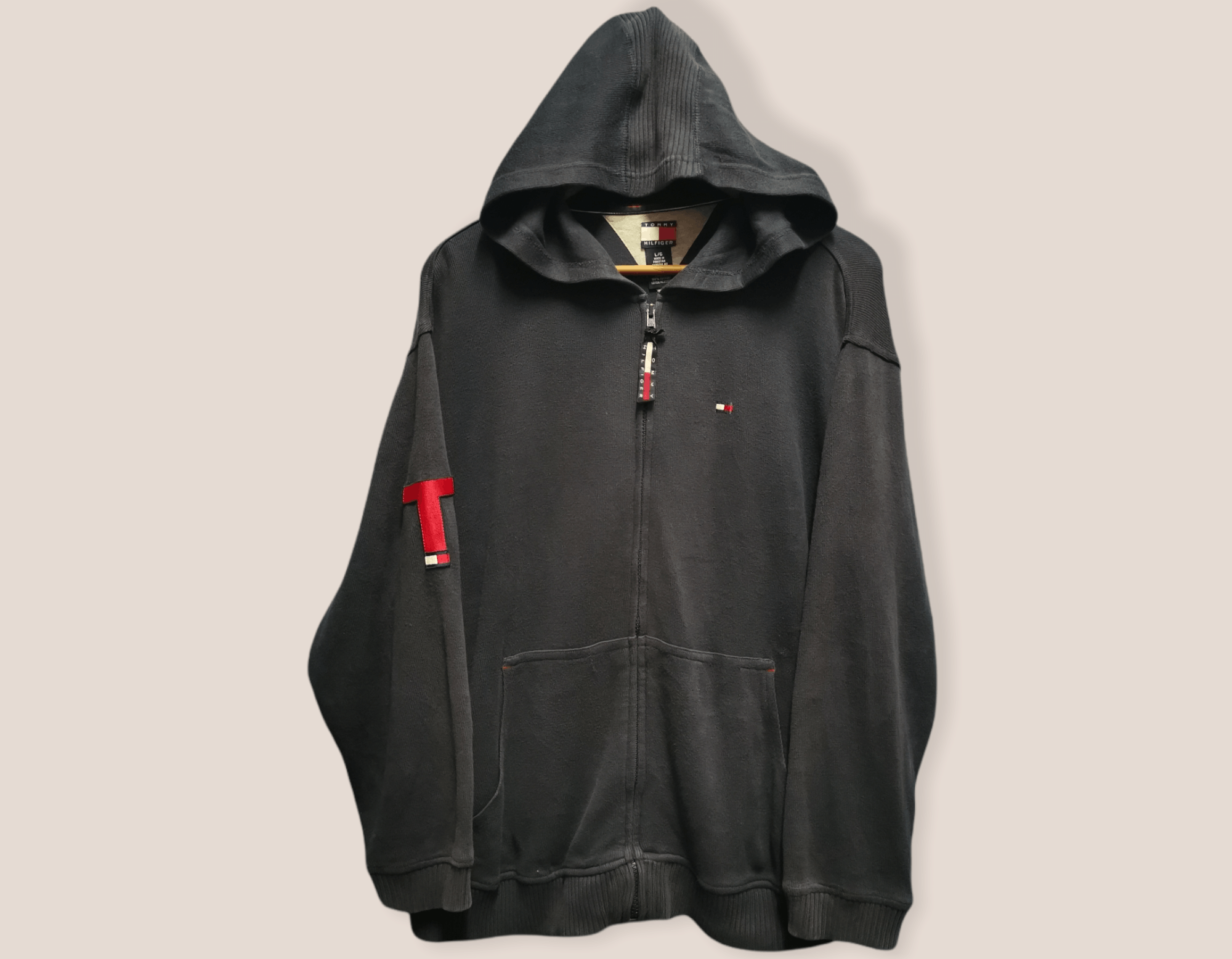 Tommy Hilfiger Tommy Hilfiger Zippered Hoodie Size US L / EU 52-54 / 3 - 1 Thumbnail