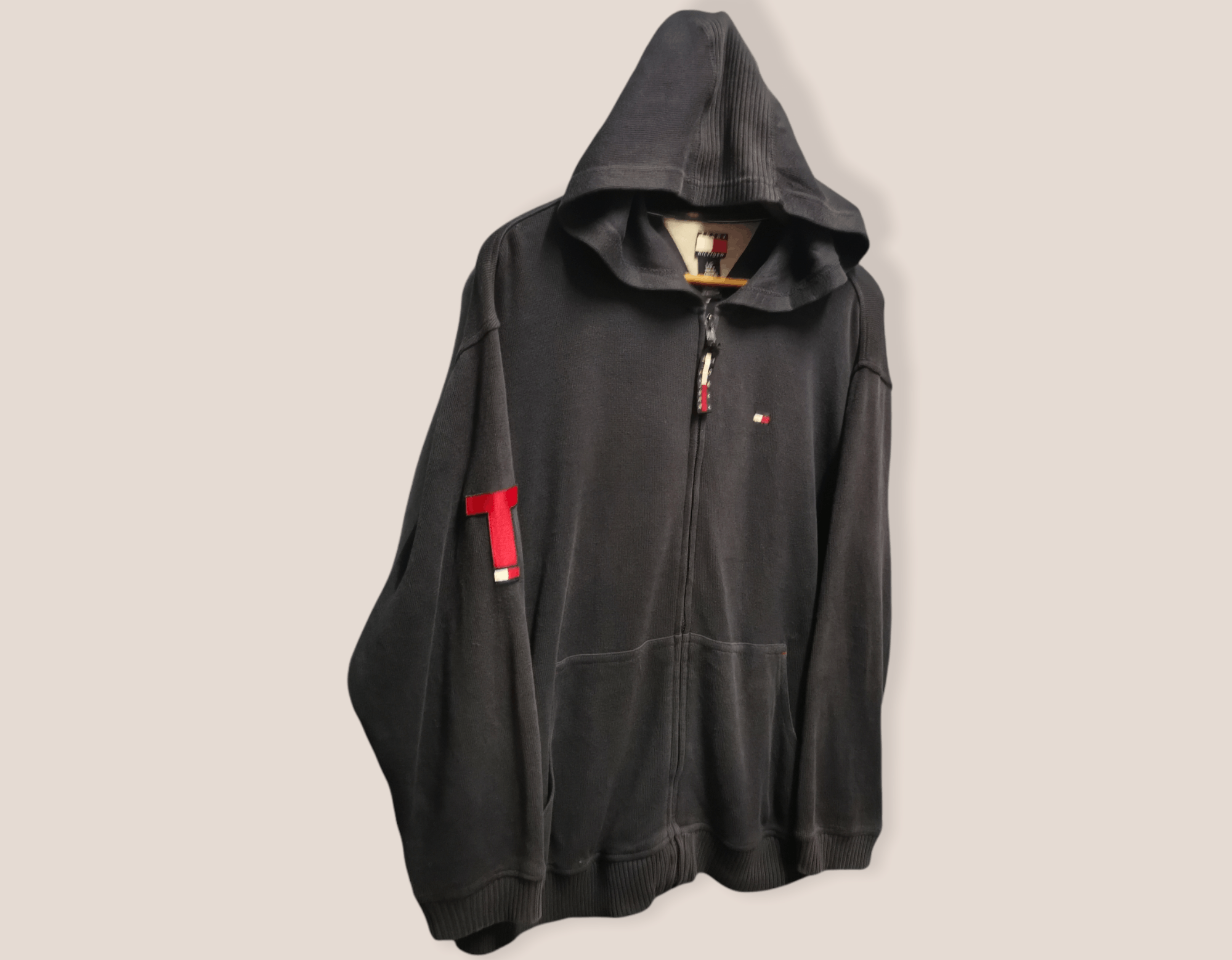 Tommy Hilfiger Tommy Hilfiger Zippered Hoodie Size US L / EU 52-54 / 3 - 3 Thumbnail
