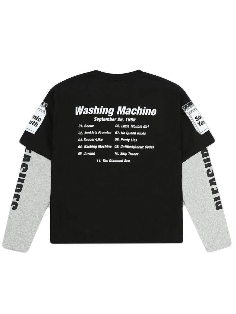 Pleasures x Sonic Youth Becuz Layered Long Sleeve