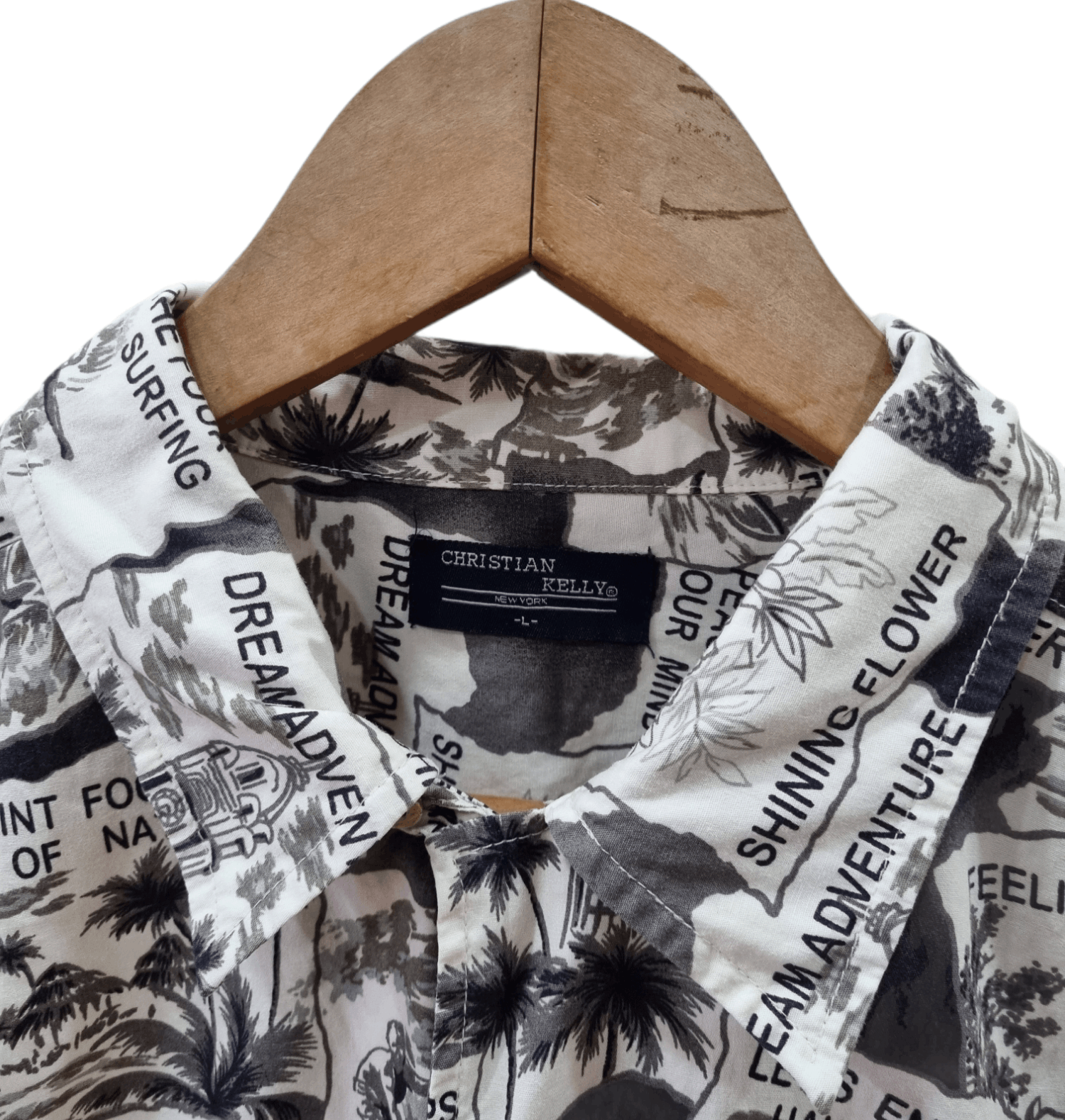 Other Christian Kelly Hawaiian Shirt Size US L / EU 52-54 / 3 - 5 Thumbnail