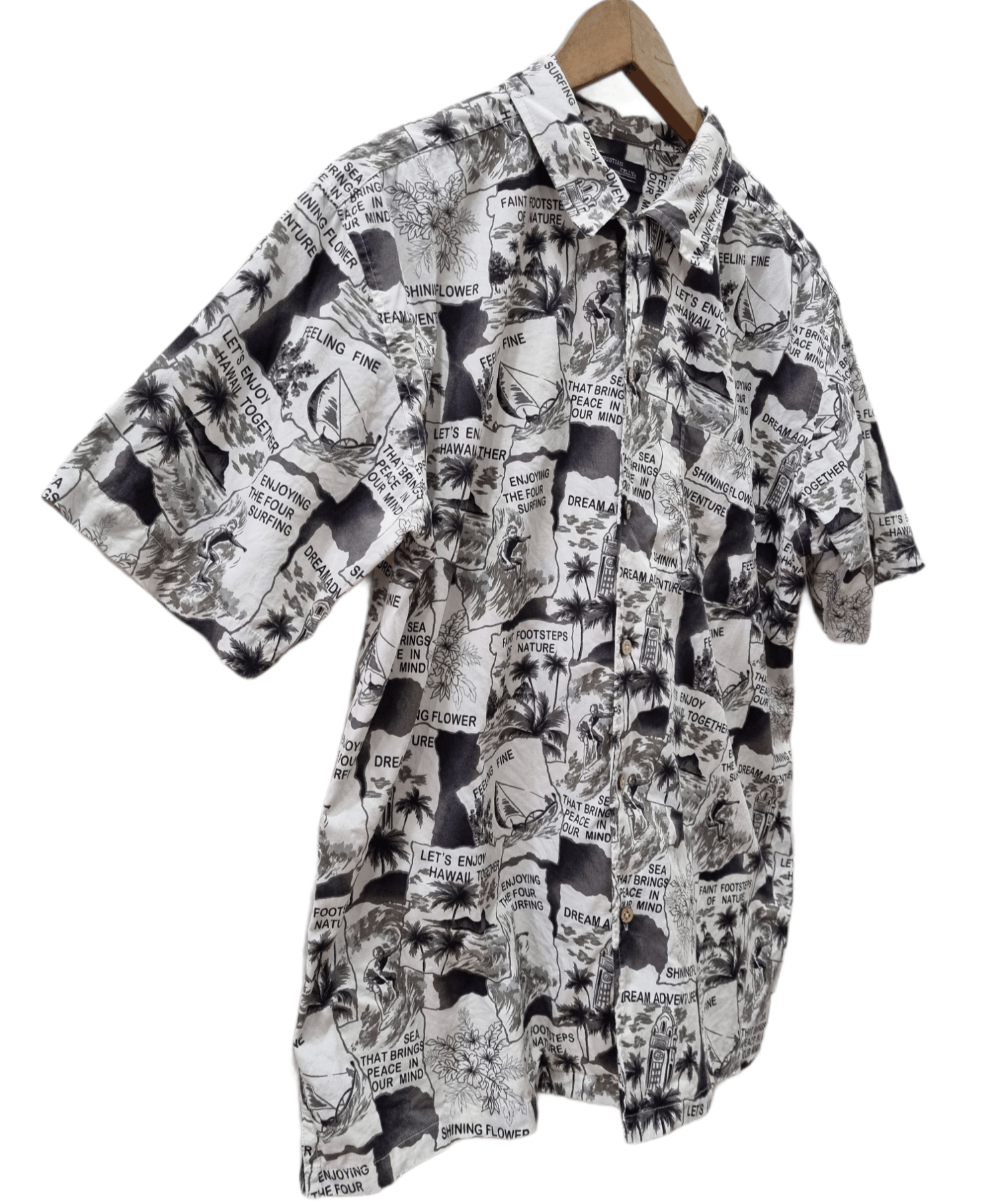Other Christian Kelly Hawaiian Shirt Size US L / EU 52-54 / 3 - 4 Thumbnail