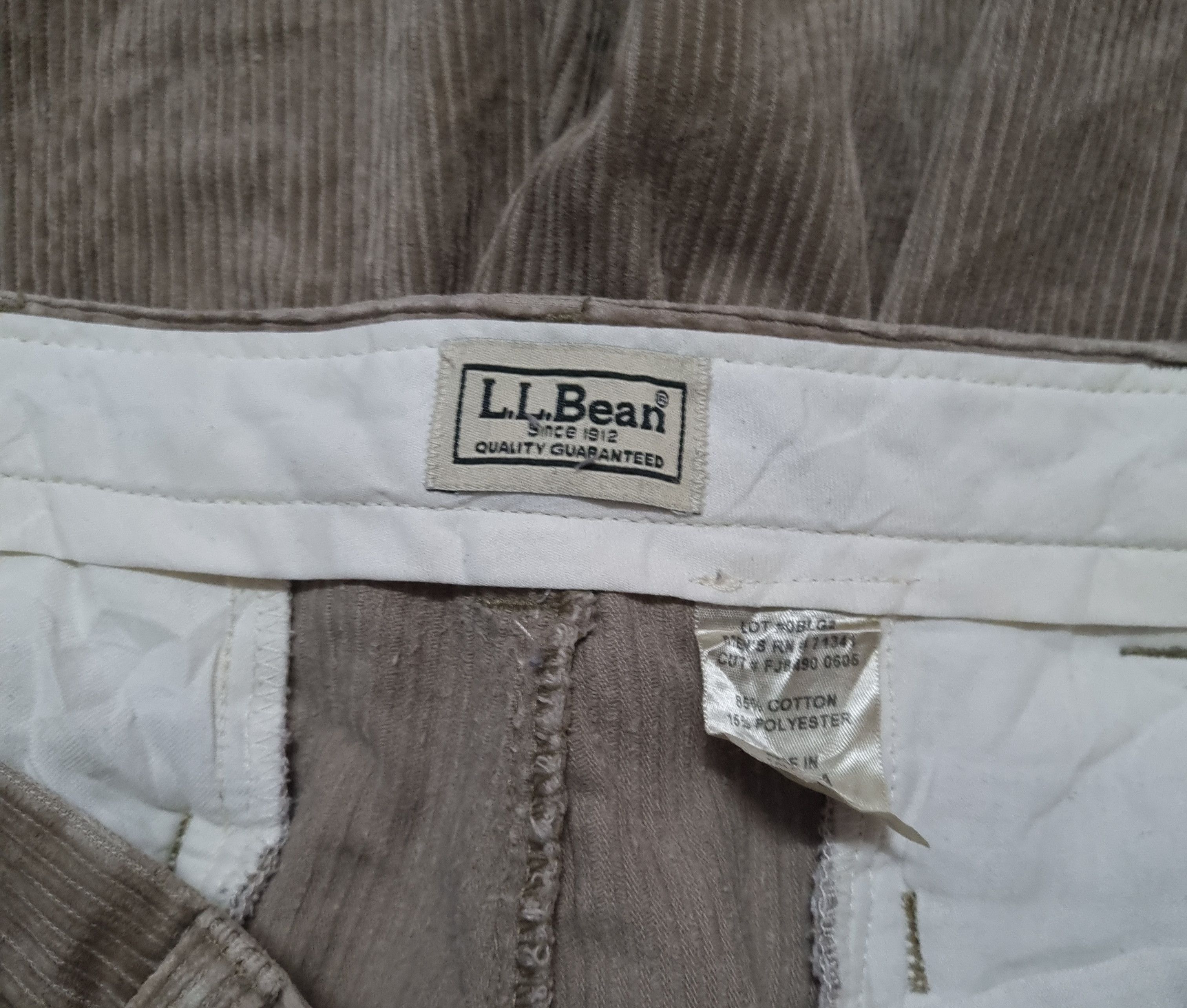 L.L. Bean × Vintage 🔥CARGOS STEALS🔥Vintage L.L Bean Curdoroy Cargo Pants Size US 36 / EU 52 - 6 Thumbnail