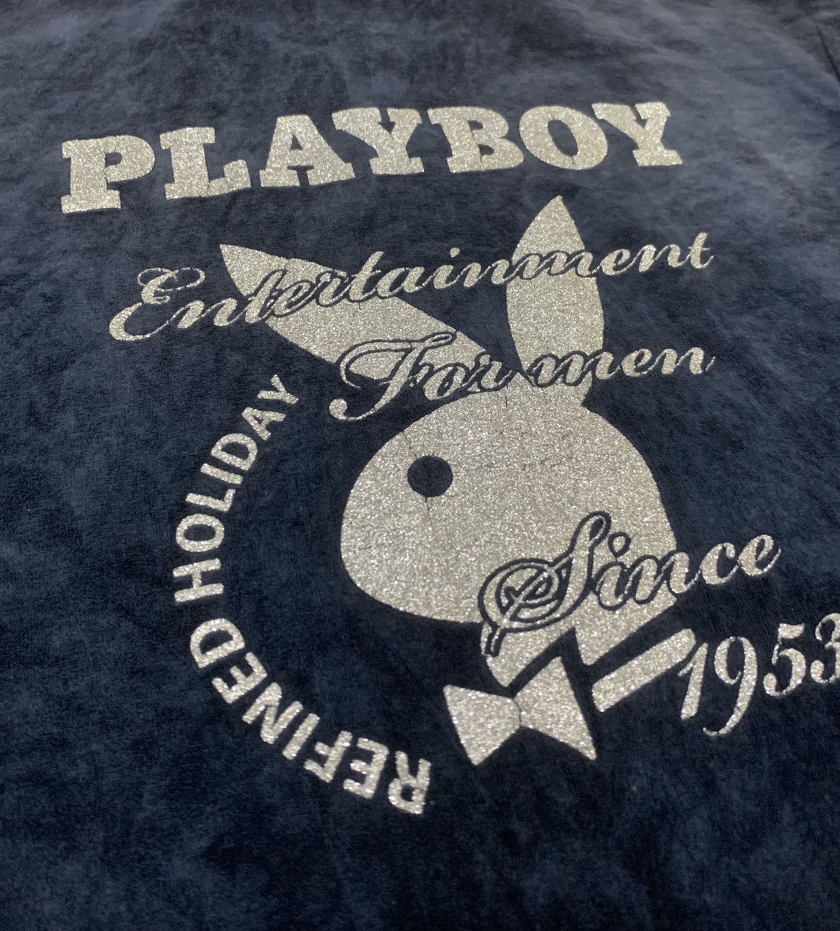 Playboy PLAYBOY Corduroy Jacket Big Logo x Rare Size US L / EU 52-54 / 3 - 4 Thumbnail