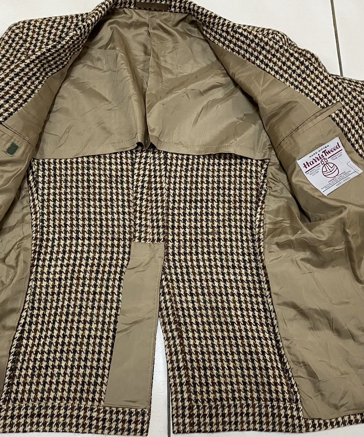 Harris Tweed Vintage Harris Tweed Wool Coat Size US M / EU 48-50 / 2 - 7 Thumbnail