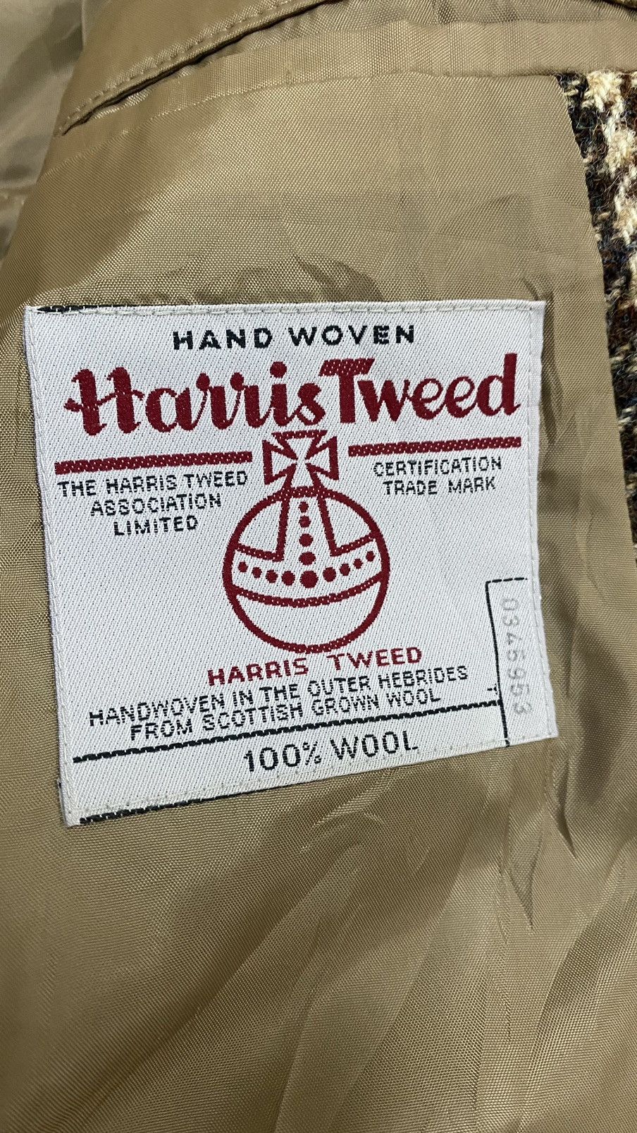 Harris Tweed Vintage Harris Tweed Wool Coat Size US M / EU 48-50 / 2 - 8 Thumbnail