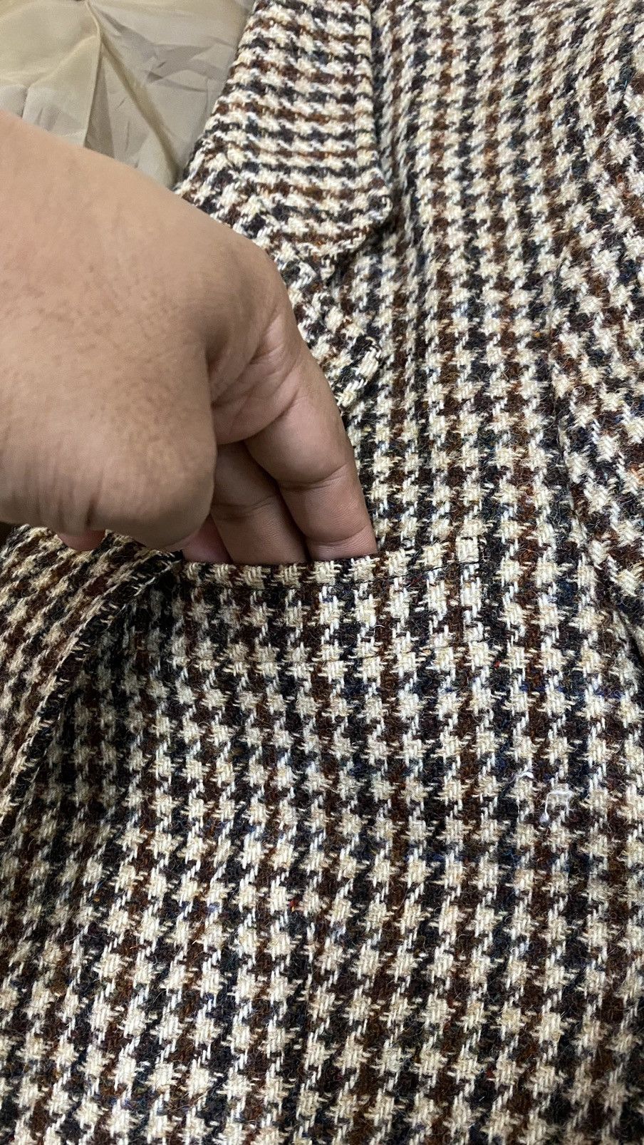 Harris Tweed Vintage Harris Tweed Wool Coat Size US M / EU 48-50 / 2 - 4 Thumbnail