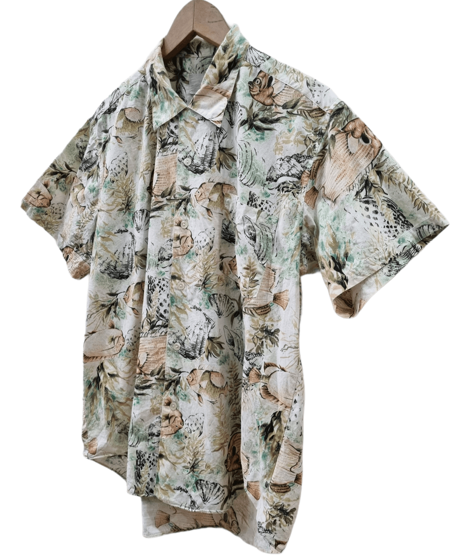 Japanese Brand Dandysme Homme Hawaiian Shirt x Japanese Brand Size US L / EU 52-54 / 3 - 4 Thumbnail