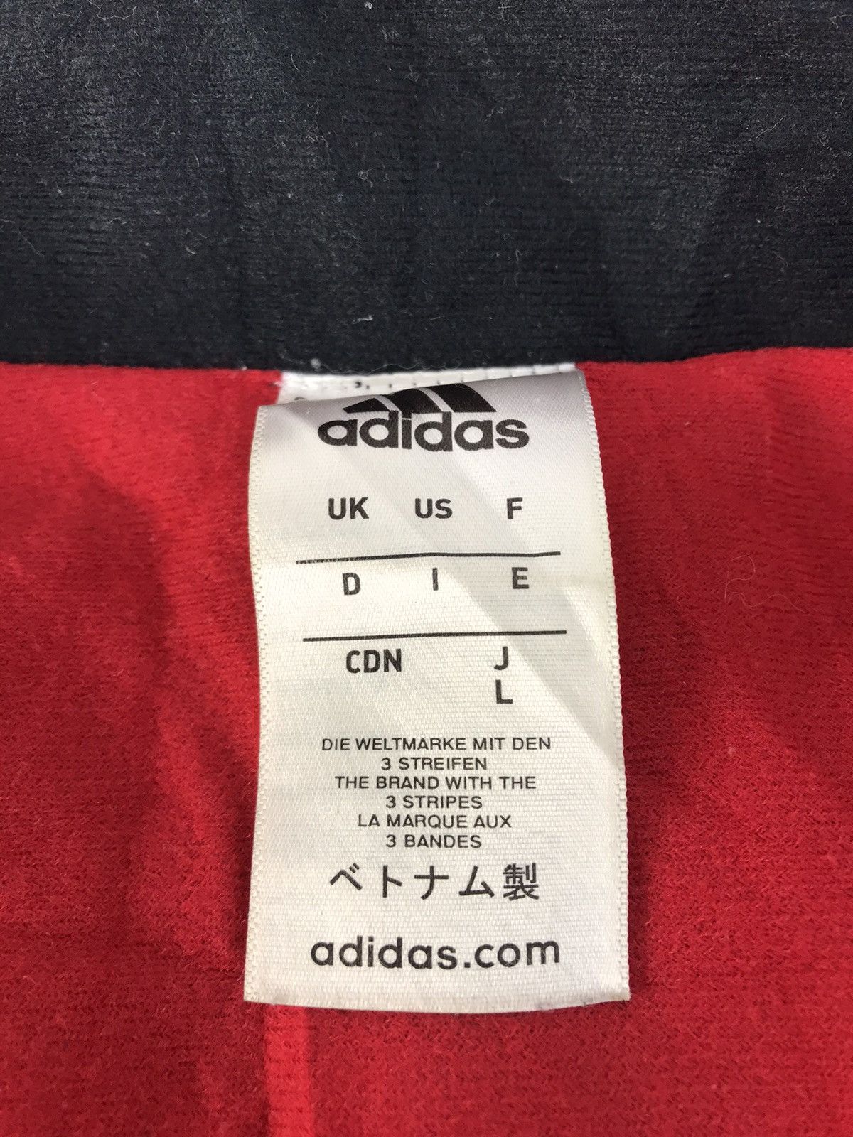 Adidas Adidas JFA Japanese National Football Puffer Quilted Jacket Size US L / EU 52-54 / 3 - 8 Thumbnail