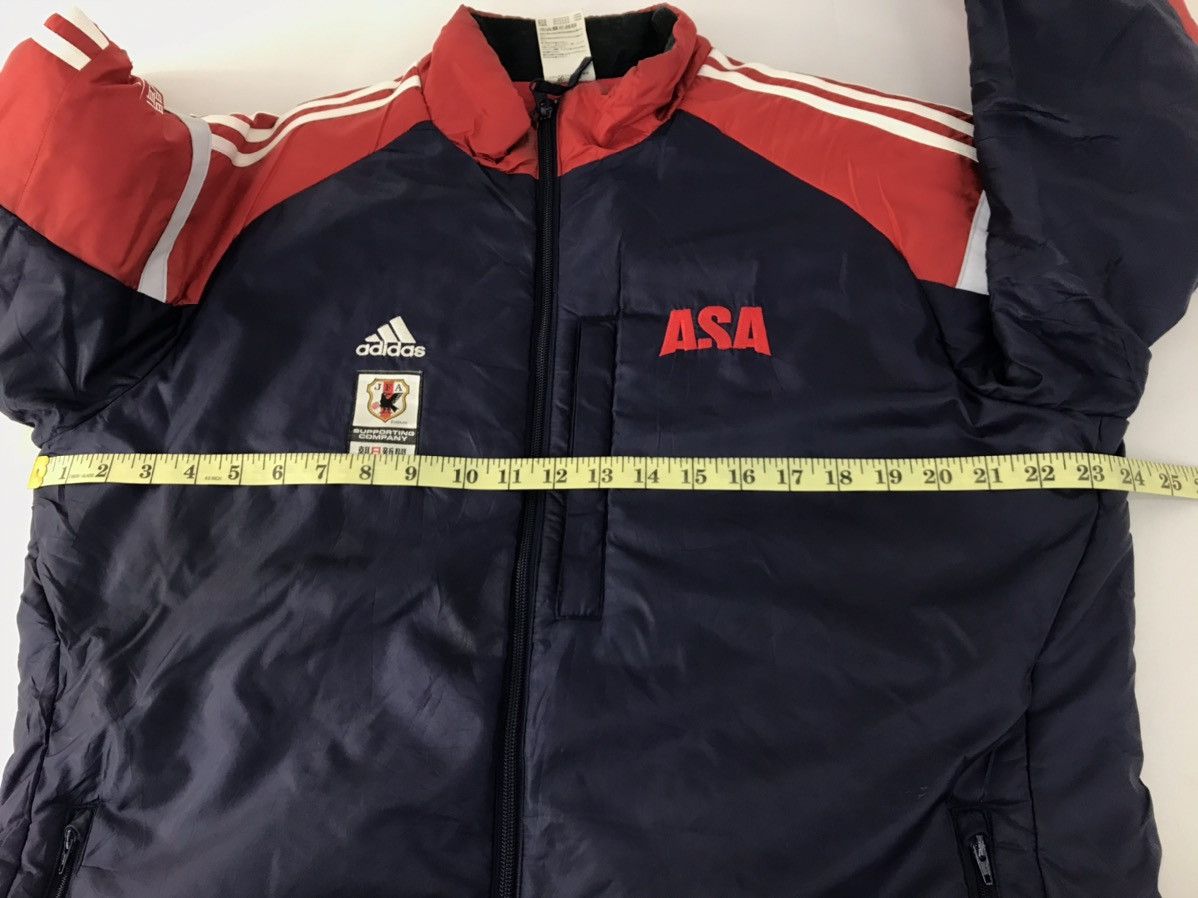 Adidas Adidas JFA Japanese National Football Puffer Quilted Jacket Size US L / EU 52-54 / 3 - 14 Thumbnail