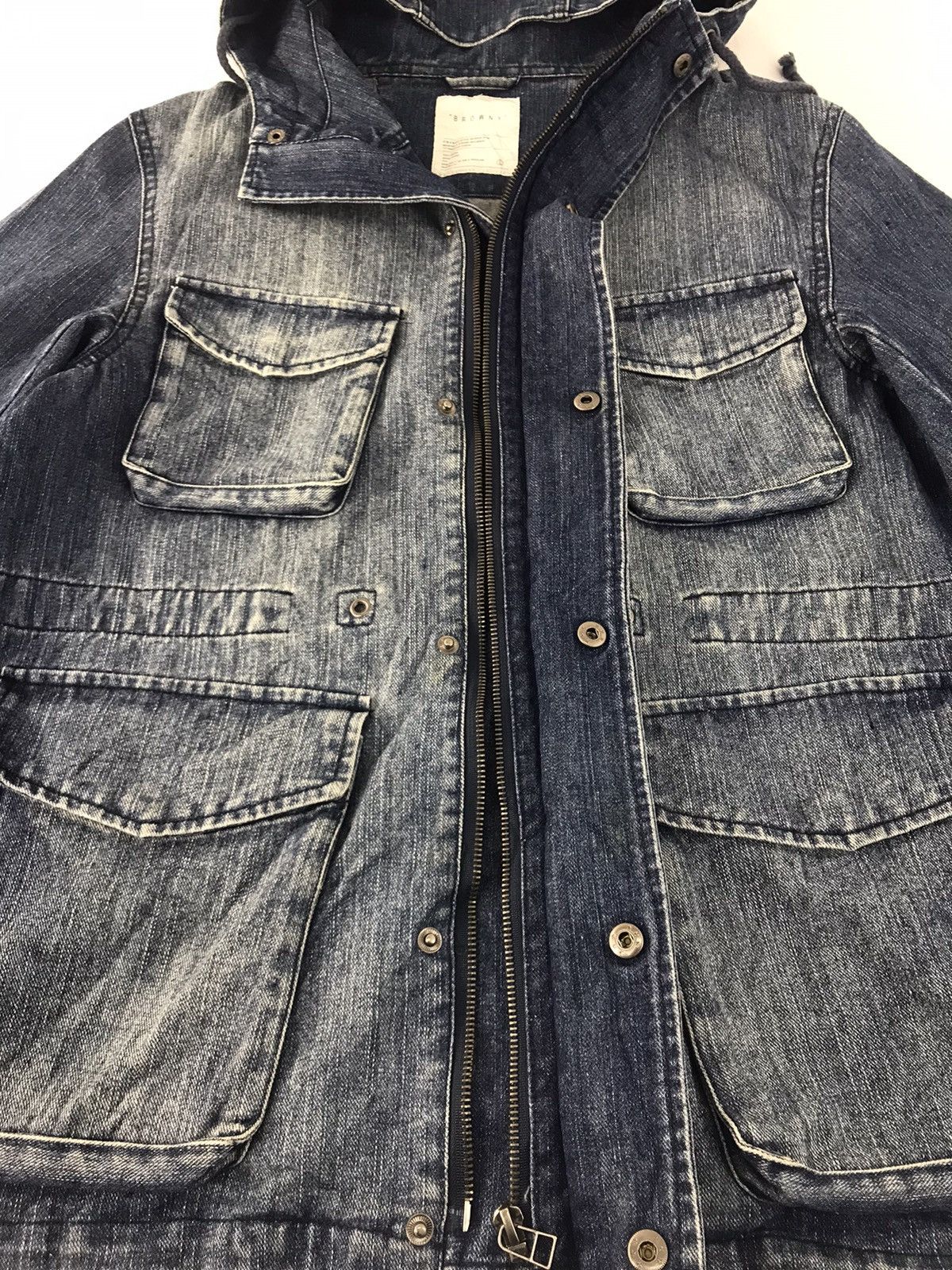 Japanese Brand × Vintage Browny Hoodies Jacket Jeans Trucker Western K2037j Size US L / EU 52-54 / 3 - 5 Thumbnail