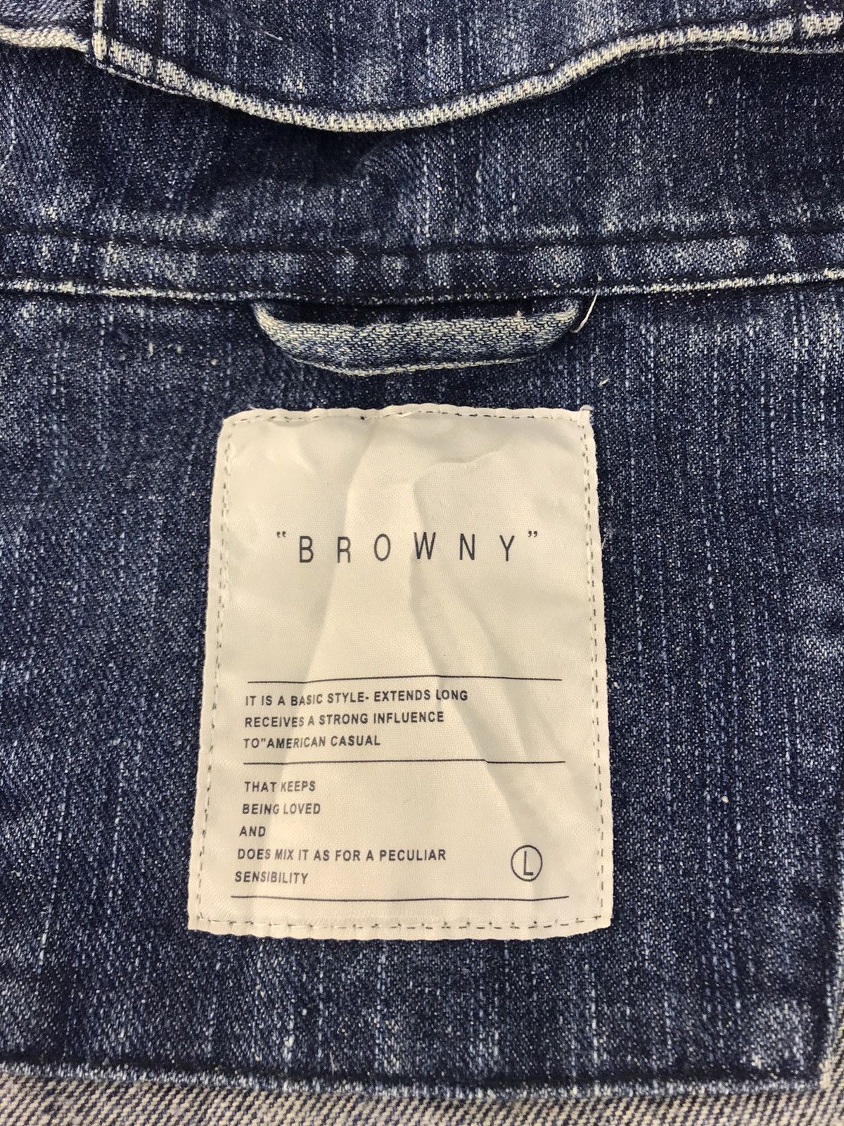 Japanese Brand × Vintage Browny Hoodies Jacket Jeans Trucker Western K2037j Size US L / EU 52-54 / 3 - 7 Thumbnail