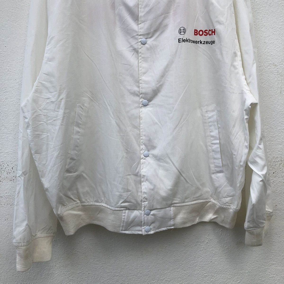 Japanese Brand WORKER VARSITY JACKET BOSCH ELEKTROWERKZEUGE BIG LOGO Size US M / EU 48-50 / 2 - 7 Thumbnail