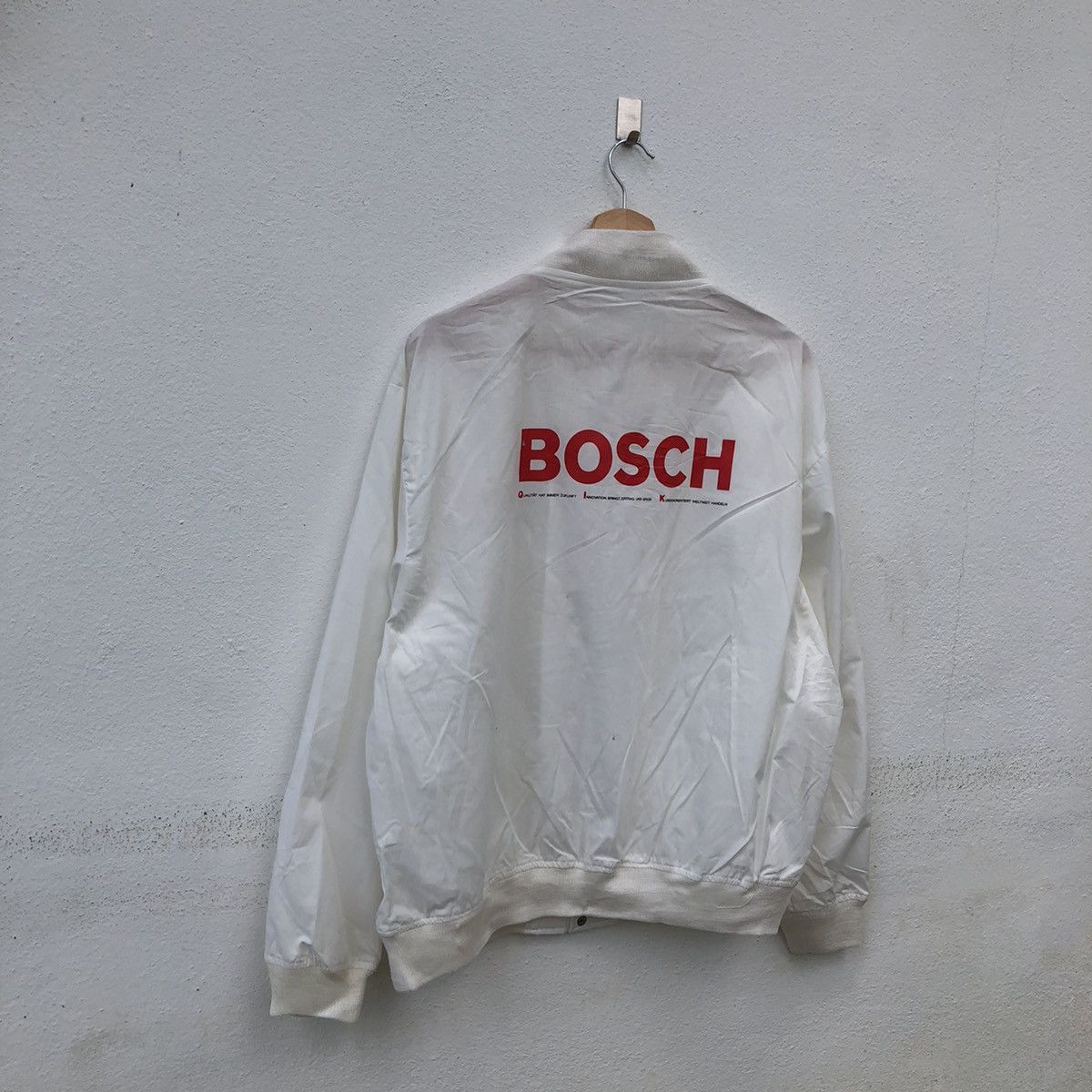 Japanese Brand WORKER VARSITY JACKET BOSCH ELEKTROWERKZEUGE BIG LOGO Size US M / EU 48-50 / 2 - 8 Thumbnail