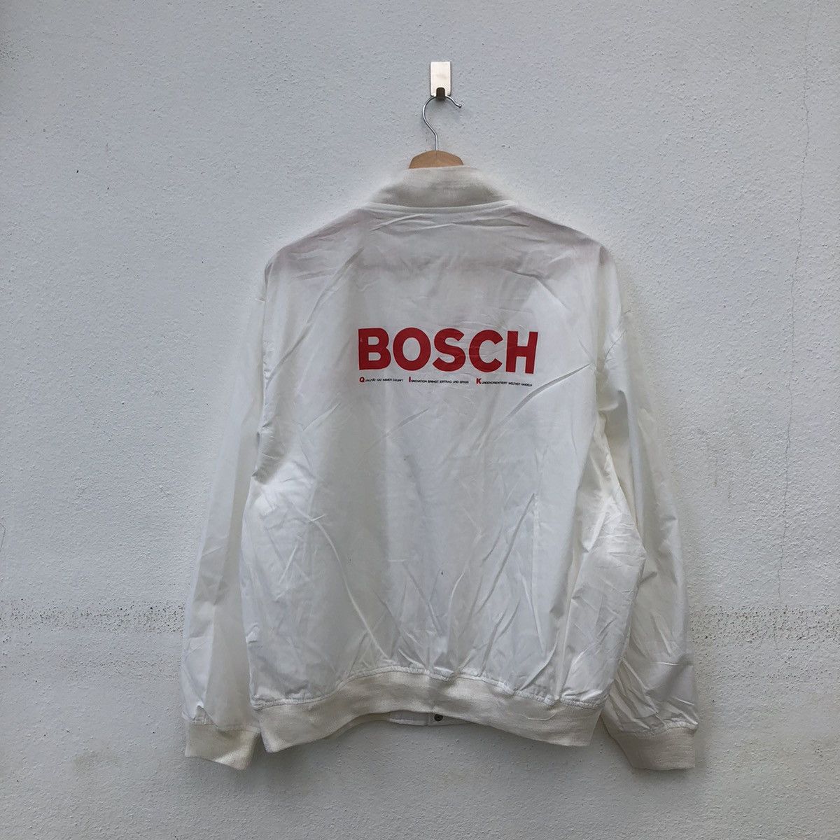 Japanese Brand WORKER VARSITY JACKET BOSCH ELEKTROWERKZEUGE BIG LOGO Size US M / EU 48-50 / 2 - 1 Thumbnail