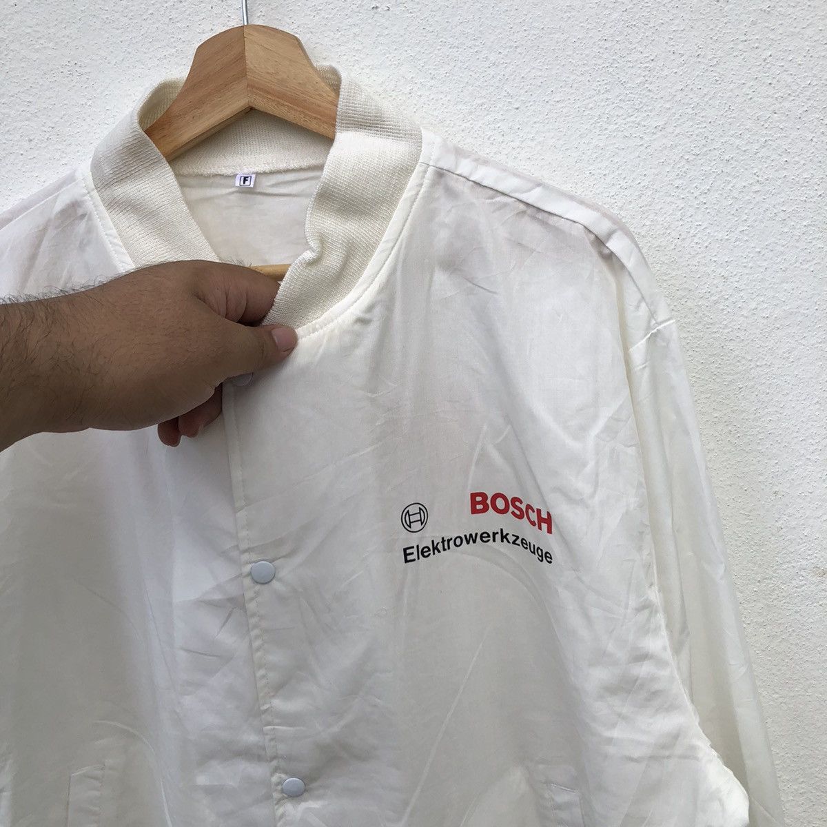Japanese Brand WORKER VARSITY JACKET BOSCH ELEKTROWERKZEUGE BIG LOGO Size US M / EU 48-50 / 2 - 4 Thumbnail