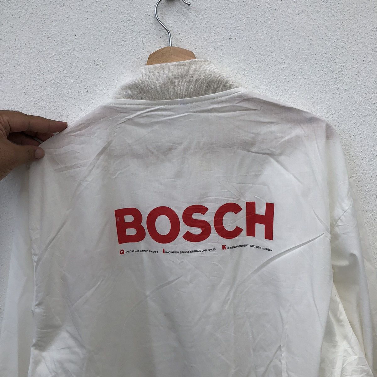 Japanese Brand WORKER VARSITY JACKET BOSCH ELEKTROWERKZEUGE BIG LOGO Size US M / EU 48-50 / 2 - 9 Thumbnail