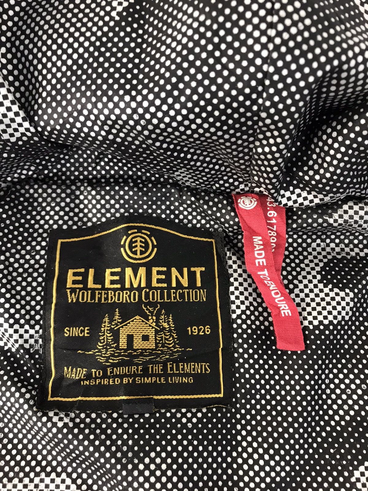 Element Element Wolfeboro Collection Puffer Quilted Camo K2065j Size US M / EU 48-50 / 2 - 8 Thumbnail