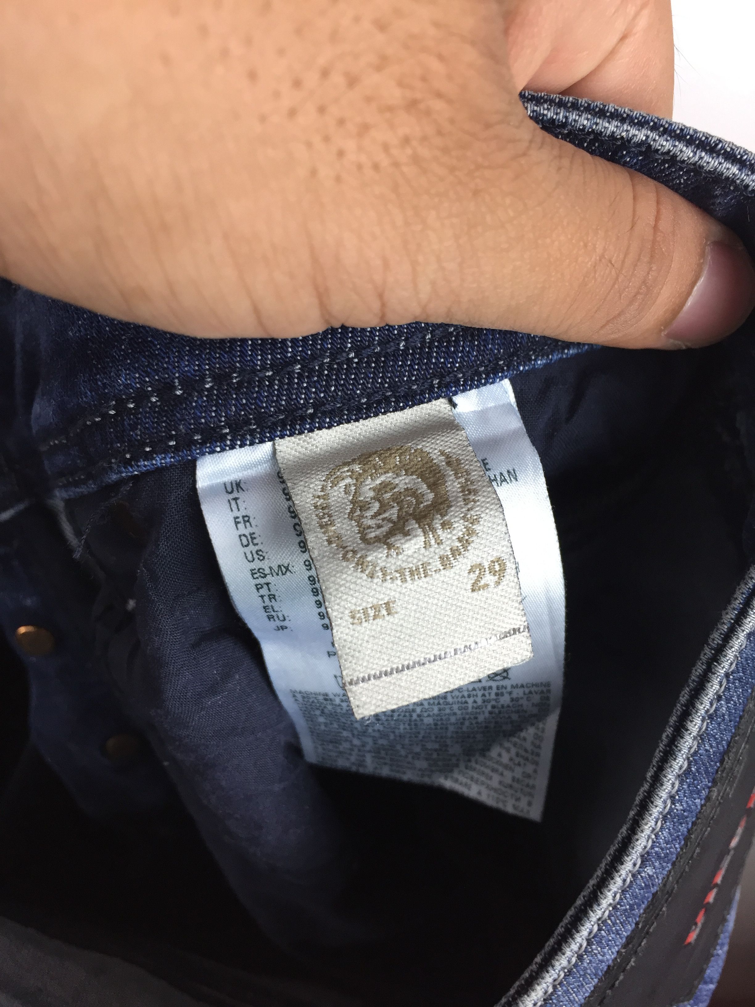 Diesel Archival Diesel Deconstructed Distressed Denim Jeans Size US 30 / EU 46 - 10 Thumbnail