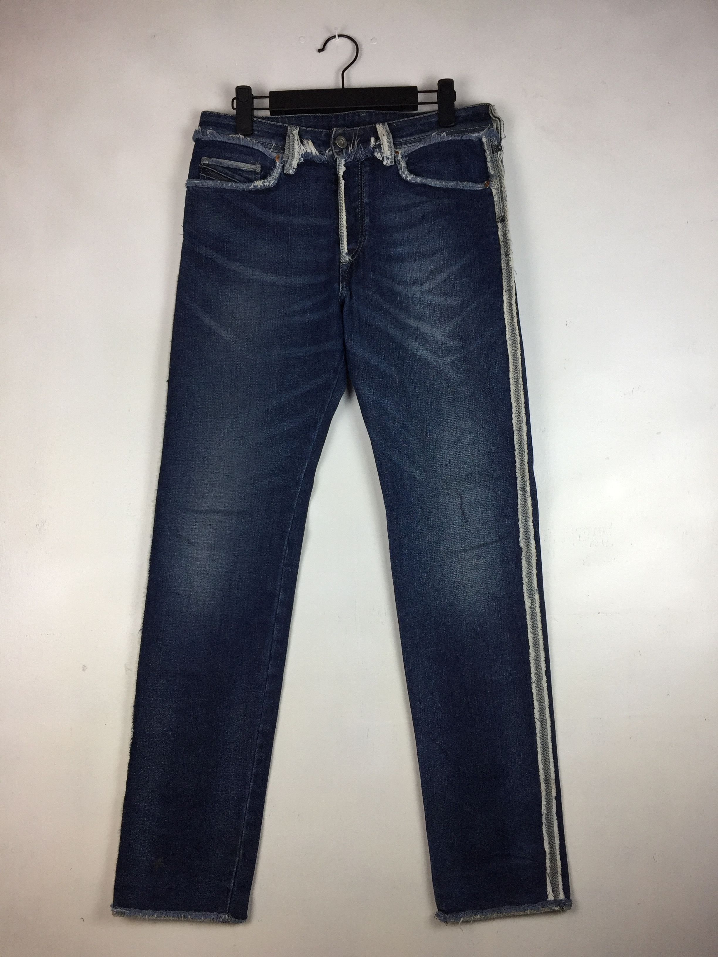 Diesel Archival Diesel Deconstructed Distressed Denim Jeans Size US 30 / EU 46 - 3 Thumbnail