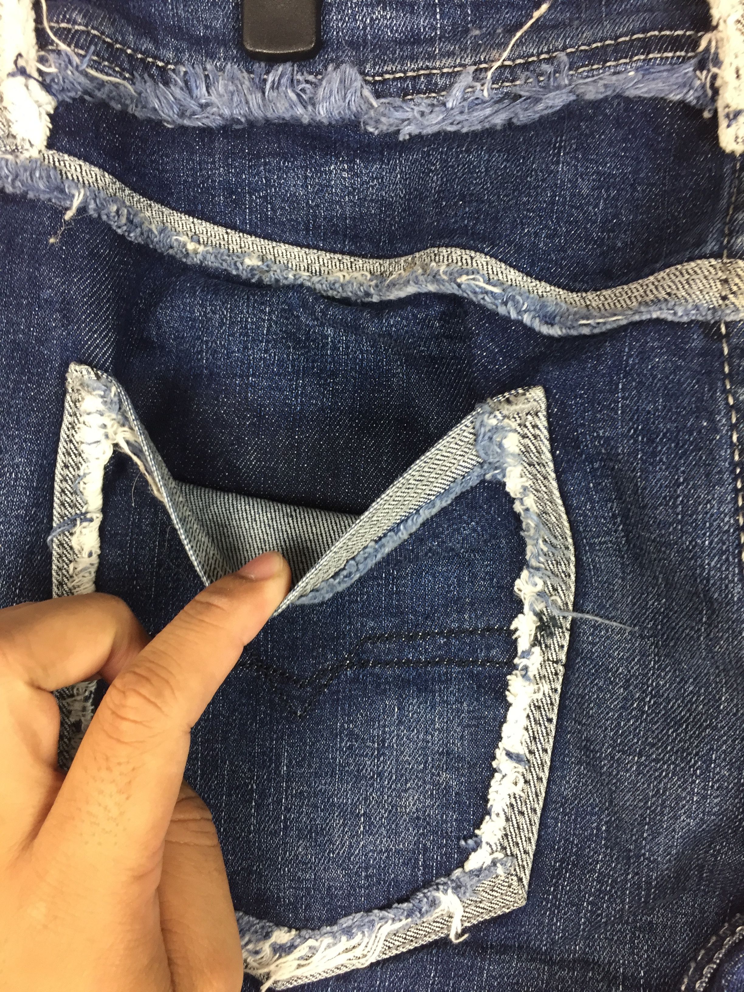 Diesel Archival Diesel Deconstructed Distressed Denim Jeans Size US 30 / EU 46 - 9 Thumbnail
