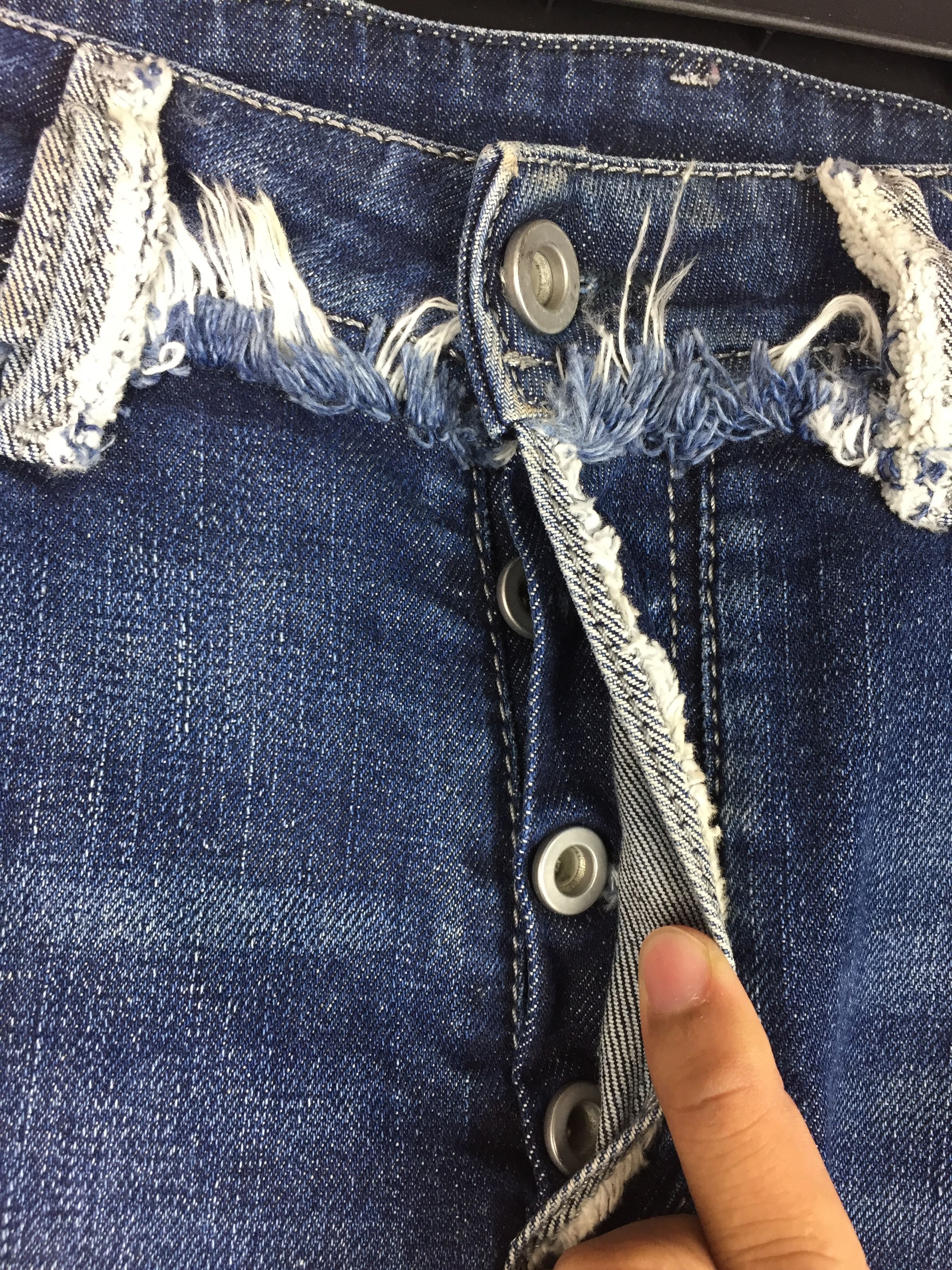 Diesel Archival Diesel Deconstructed Distressed Denim Jeans Size US 30 / EU 46 - 5 Thumbnail