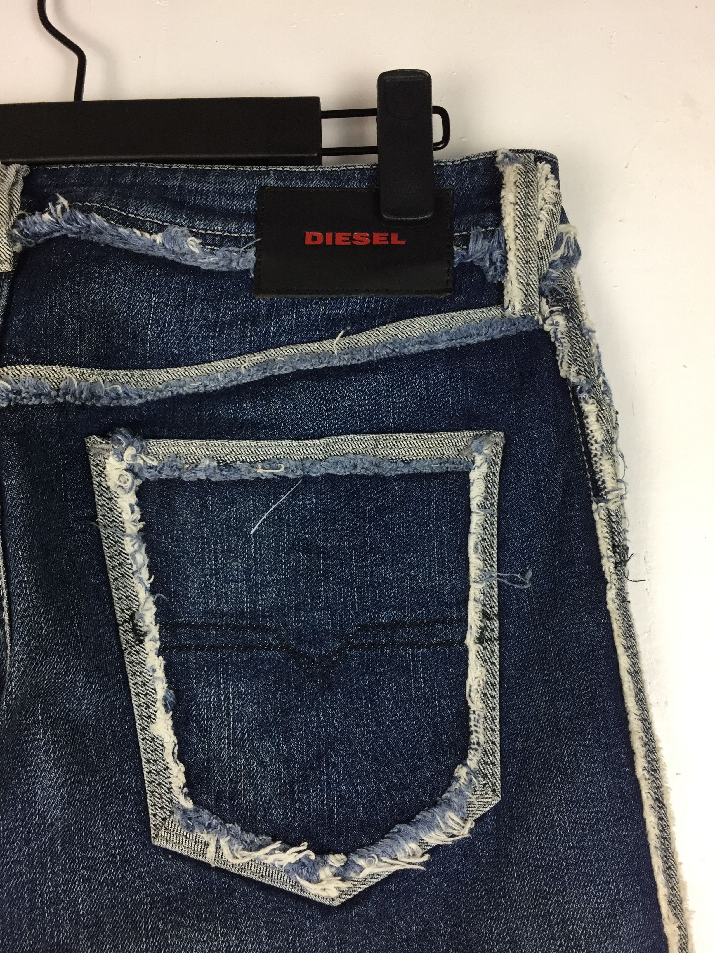 Diesel Archival Diesel Deconstructed Distressed Denim Jeans Size US 30 / EU 46 - 8 Thumbnail